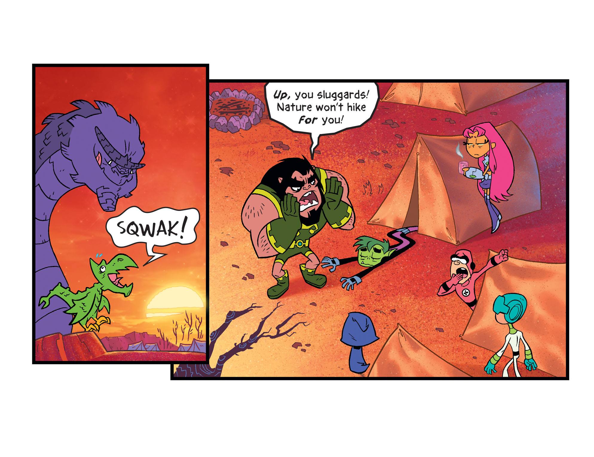 Read online Teen Titans Go! To Camp comic -  Issue #11 - 4