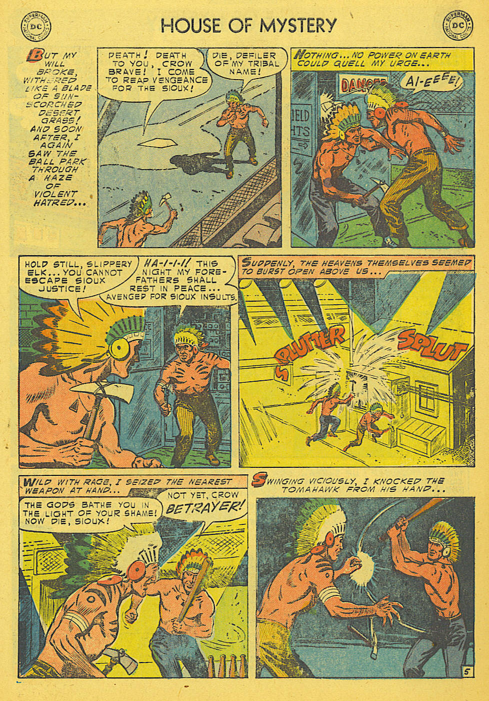 Read online House of Mystery (1951) comic -  Issue #34 - 7