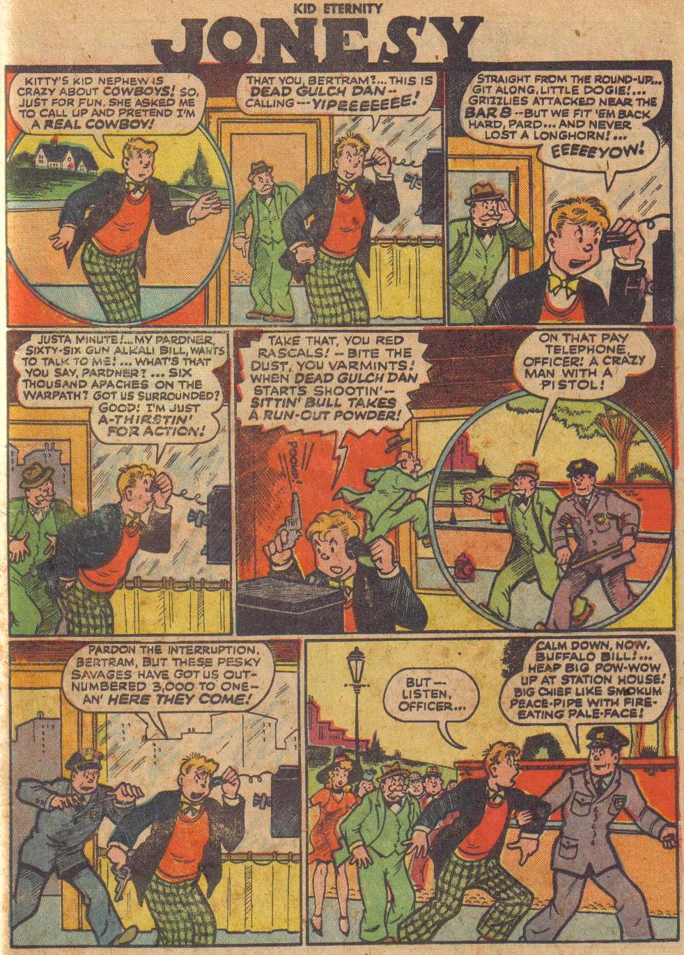 Read online Kid Eternity (1946) comic -  Issue #15 - 24