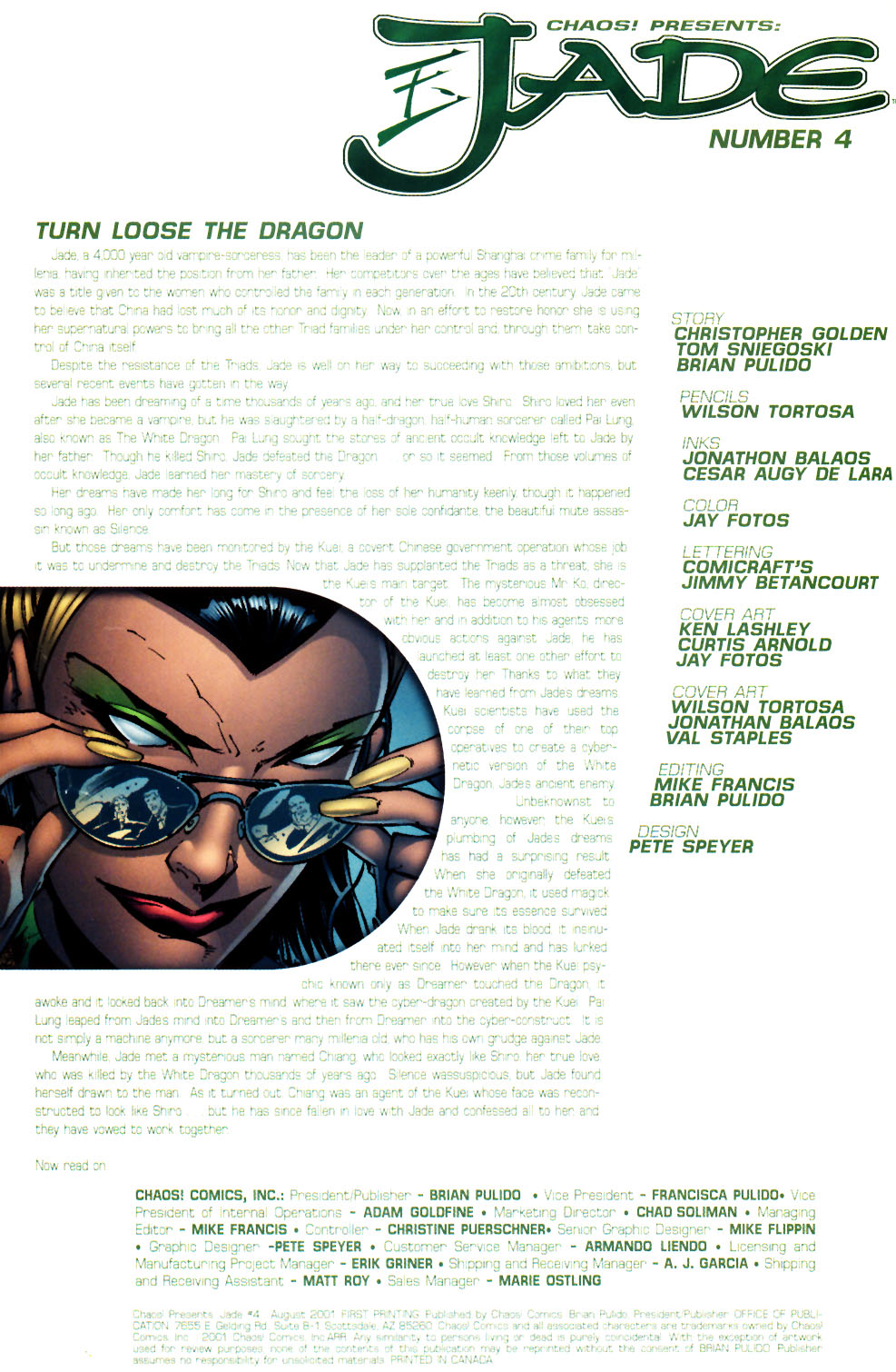 Read online Jade comic -  Issue #4 - 2