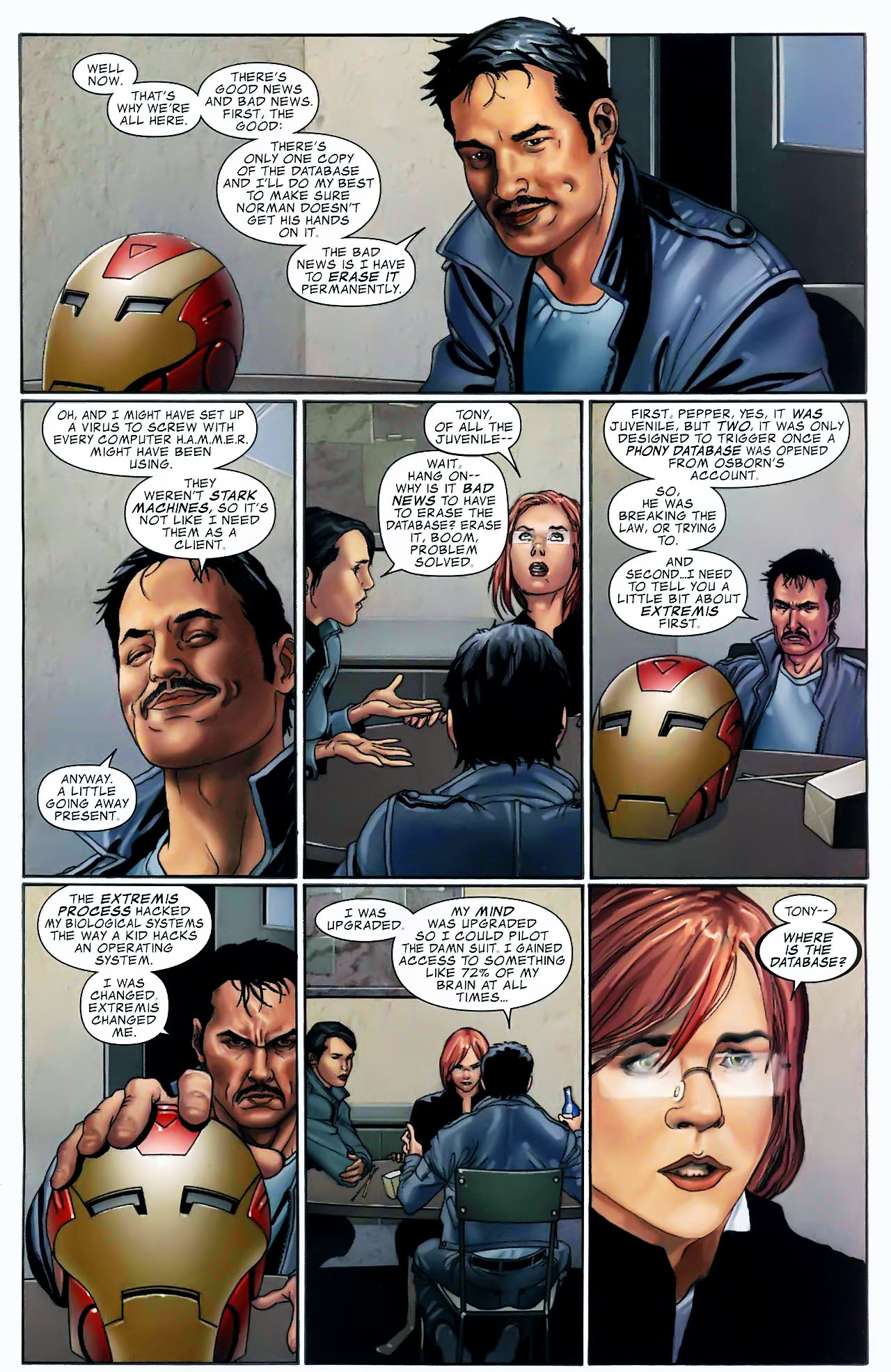 Read online The Invincible Iron Man (2008) comic -  Issue #8 - 22