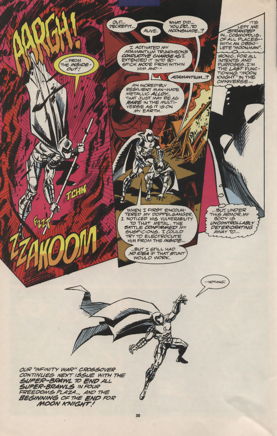 Read online Marc Spector: Moon Knight comic -  Issue #42 - 23