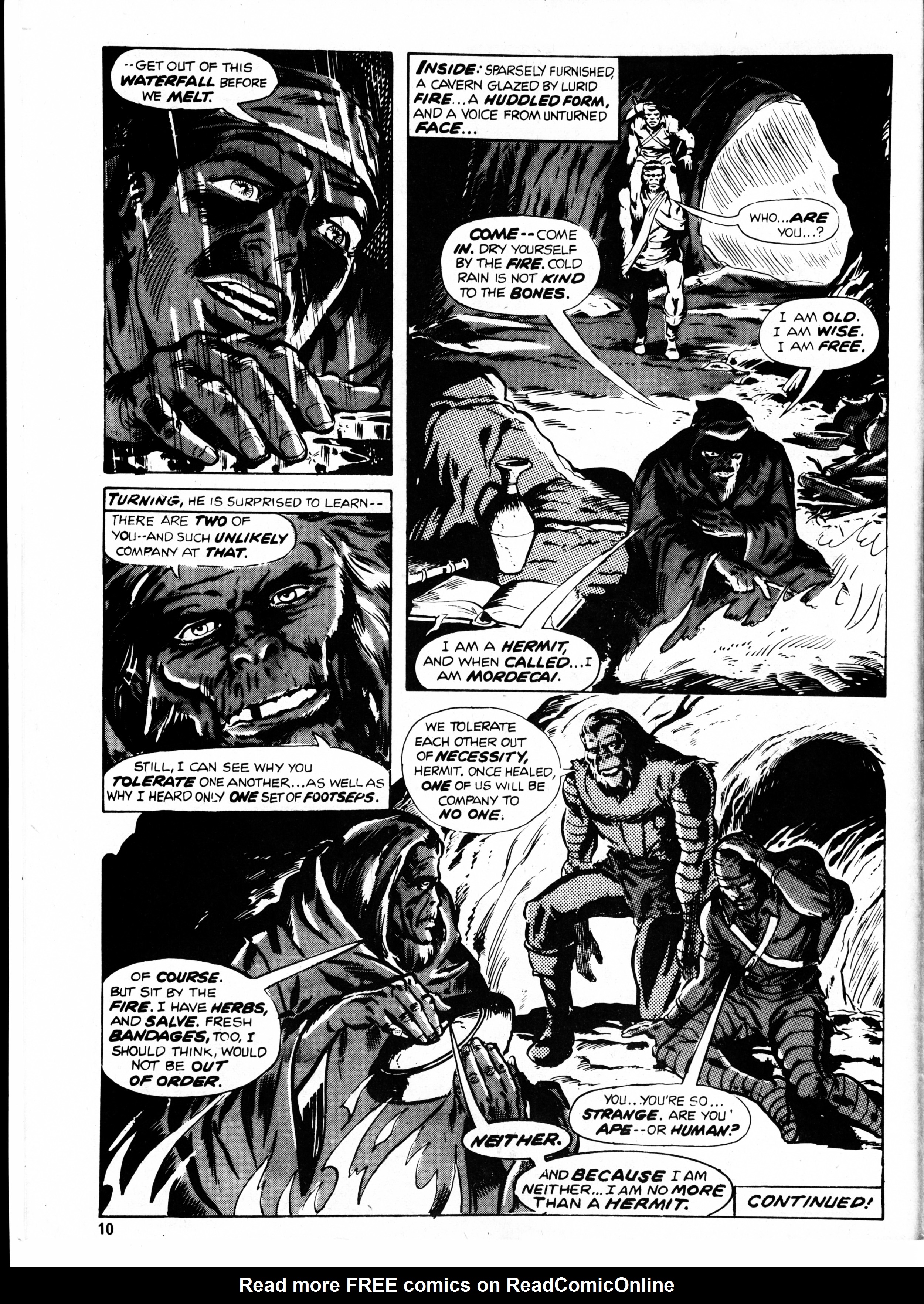 Read online Planet of the Apes (1974) comic -  Issue #21 - 10