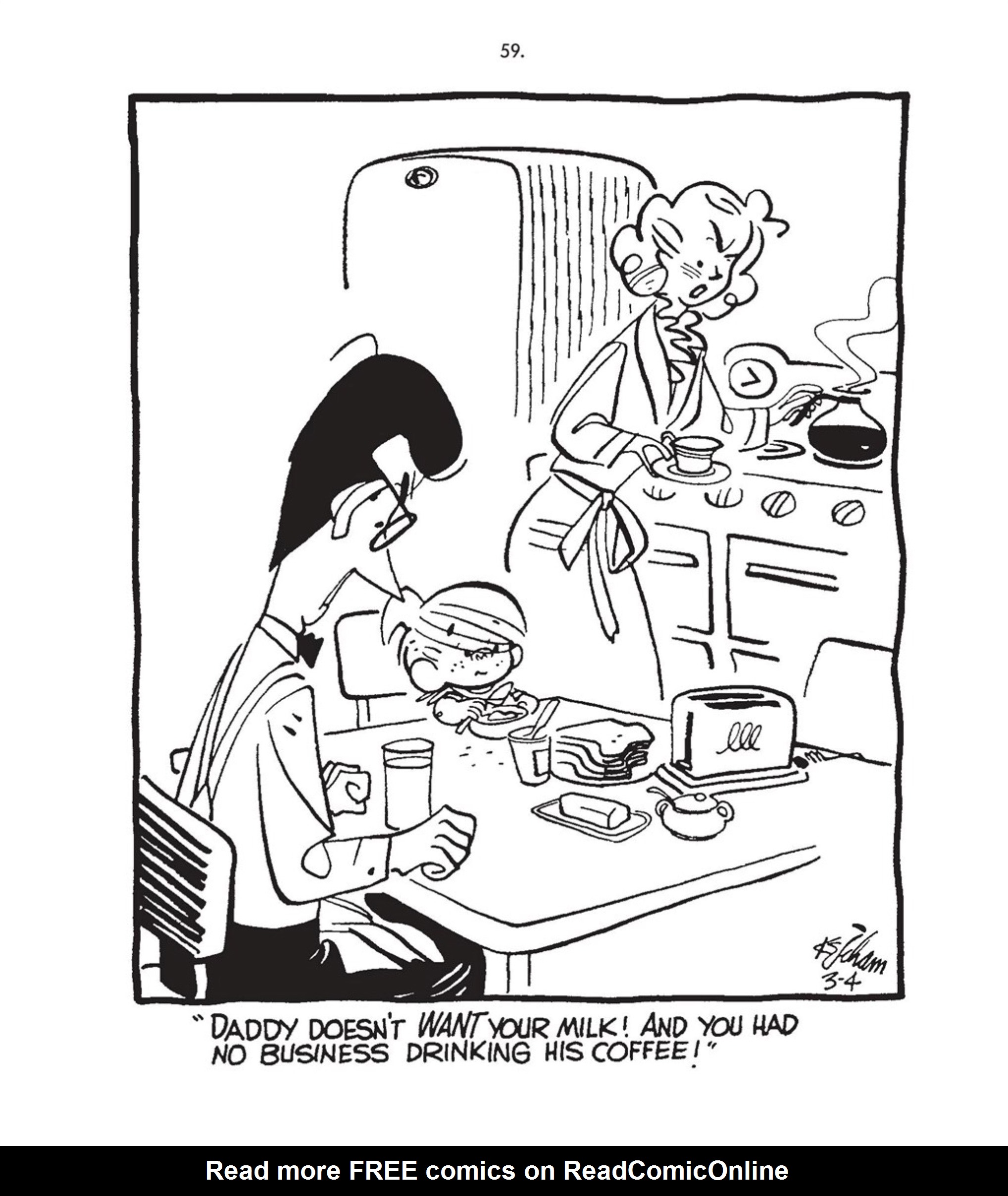 Read online Hank Ketcham's Complete Dennis the Menace comic -  Issue # TPB 2 (Part 1) - 85