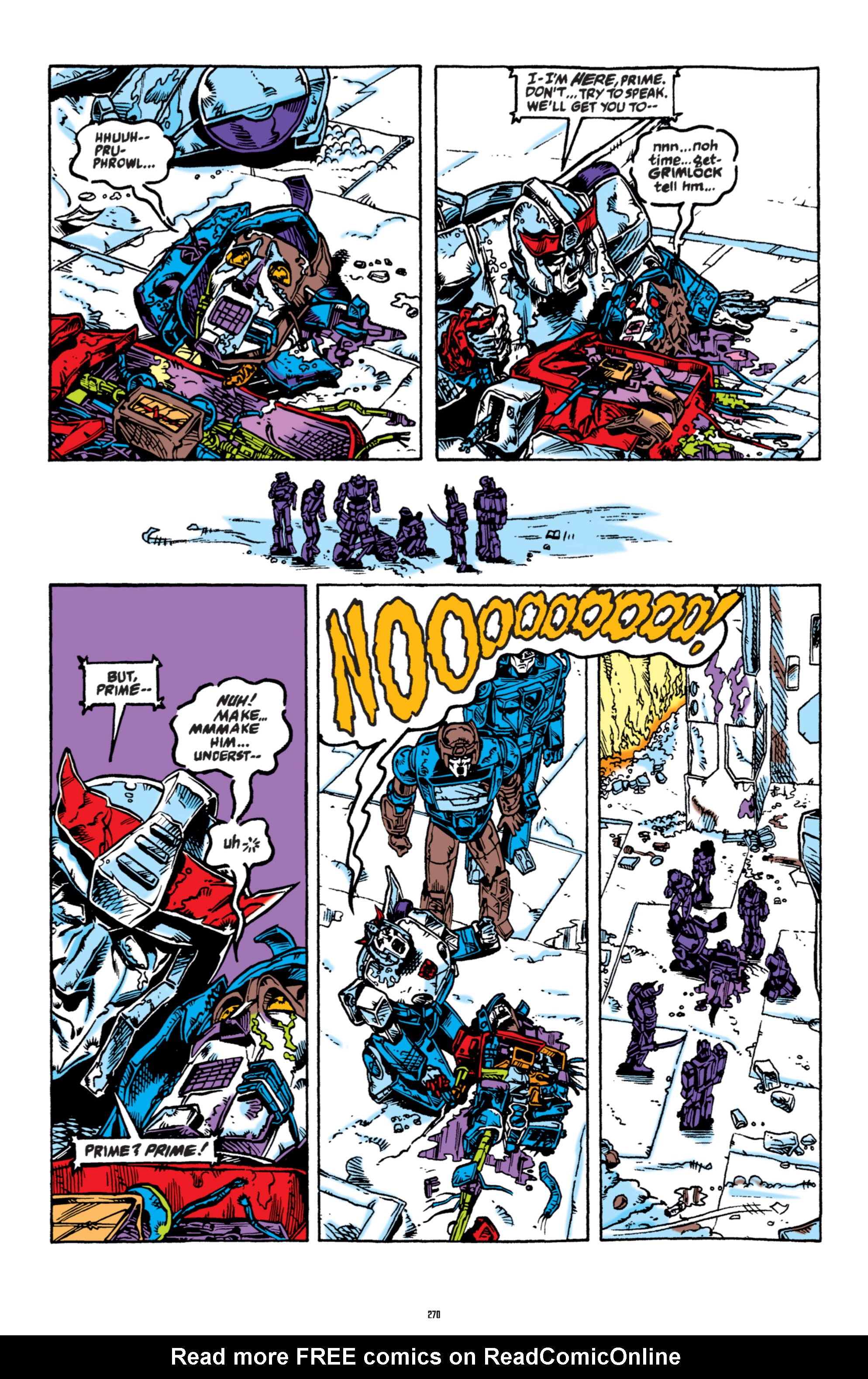 Read online The Transformers Classics comic -  Issue # TPB 6 - 267