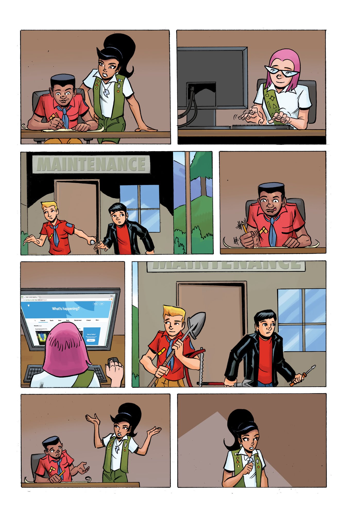 Read online Ghoul Scouts: I Was A Tweenage Werewolf! comic -  Issue #3 - 11