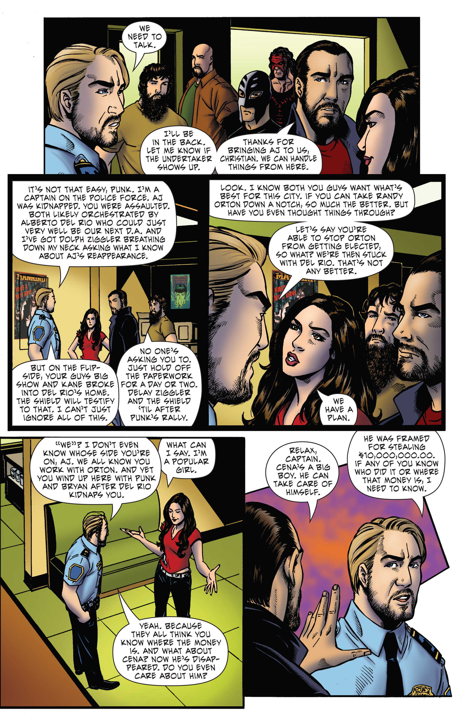 Read online WWE Superstars comic -  Issue #3 - 19