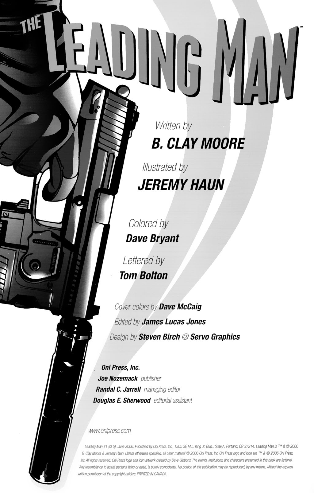 Read online The Leading Man comic -  Issue #1 - 2
