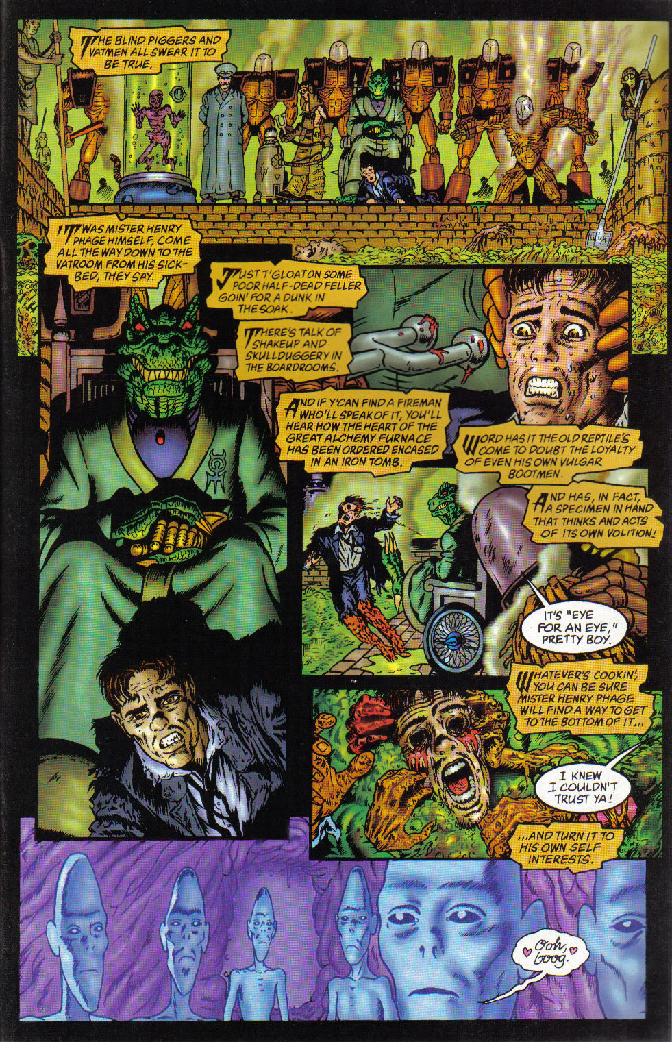 Read online Neil Gaiman's Teknophage comic -  Issue #6 - 21