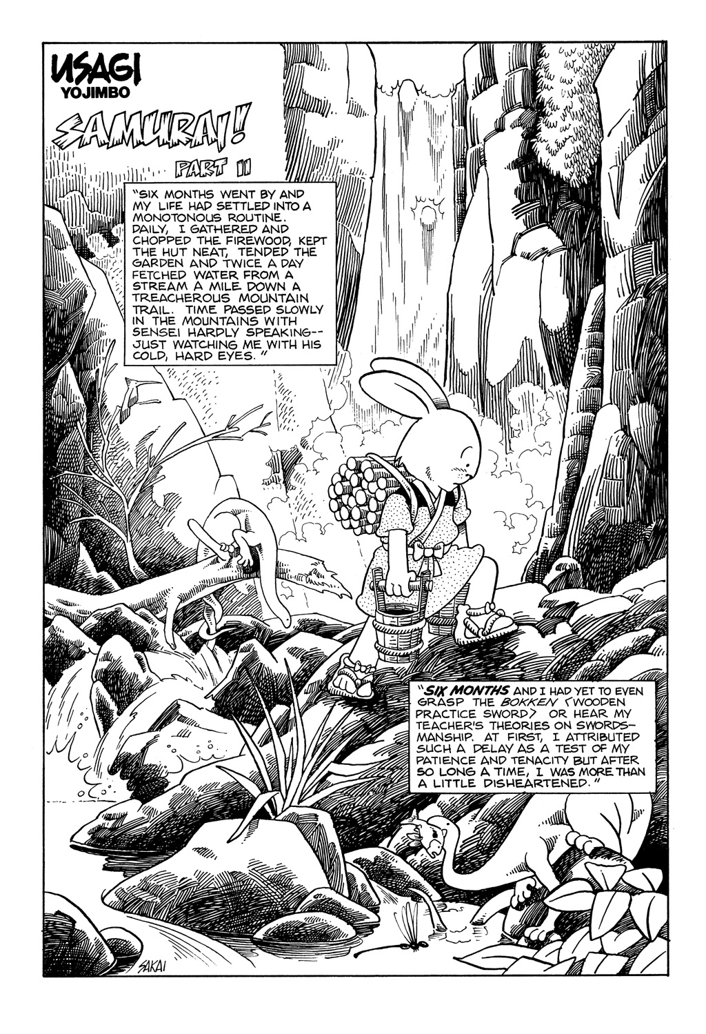 Read online Usagi Yojimbo (1987) comic -  Issue #1 - 13