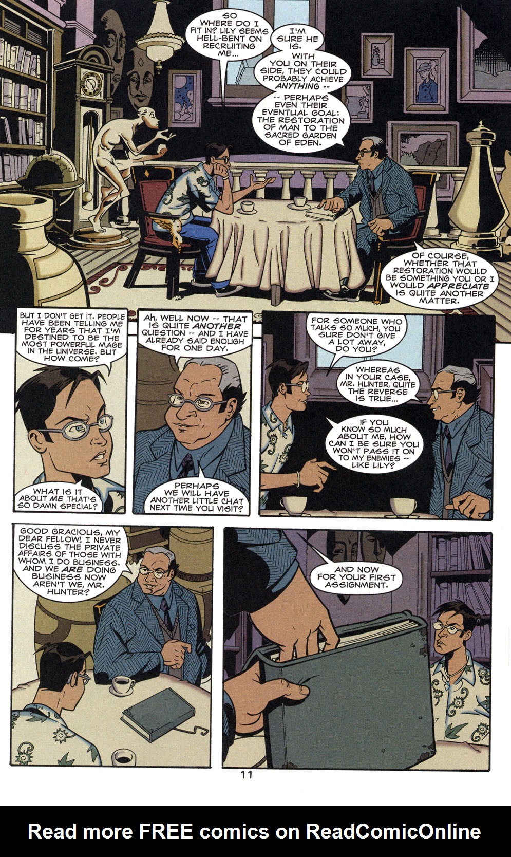 Read online Hunter:  The Age of Magic comic -  Issue #9 - 12