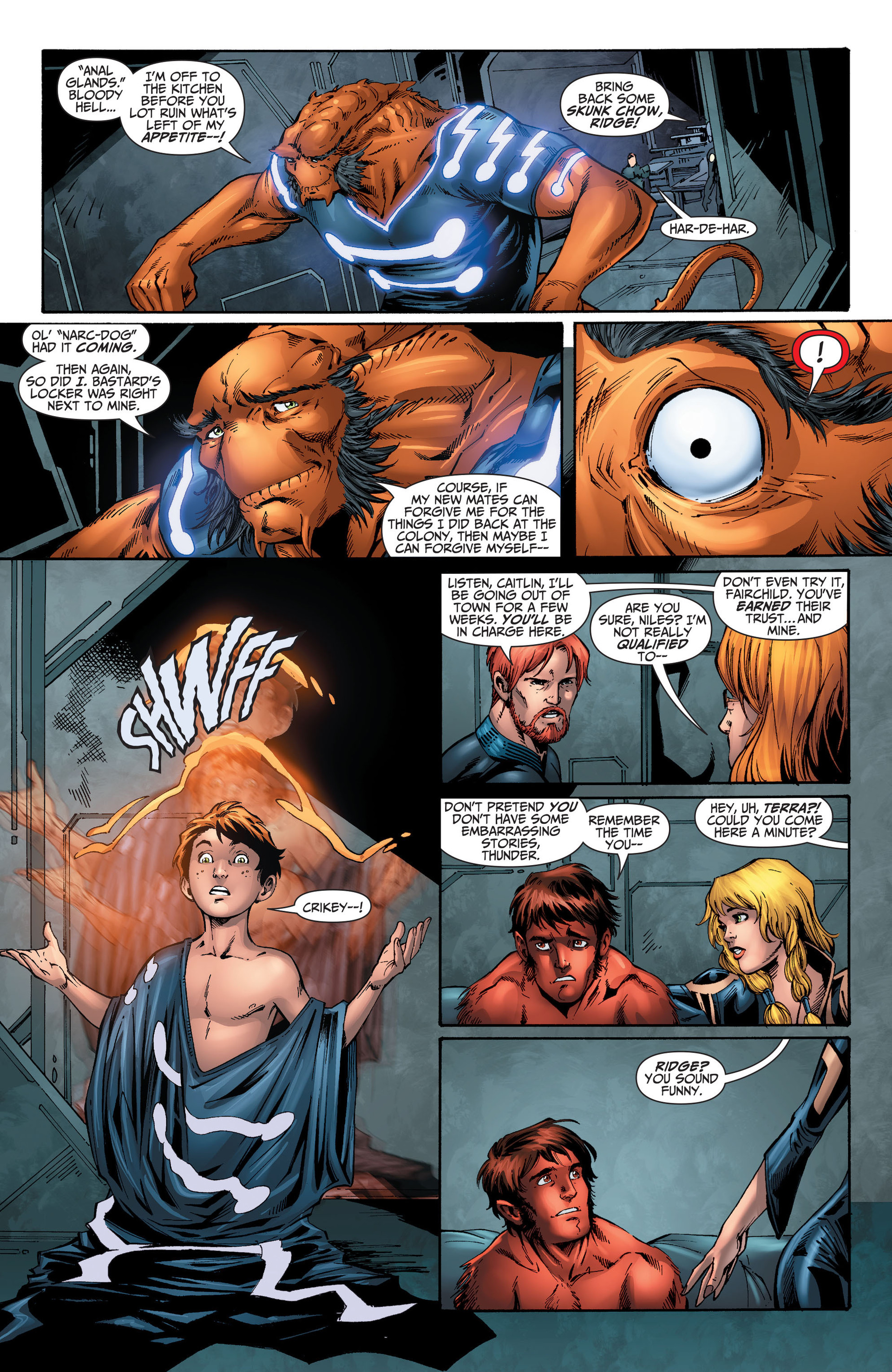 Read online The Ravagers comic -  Issue #10 - 7