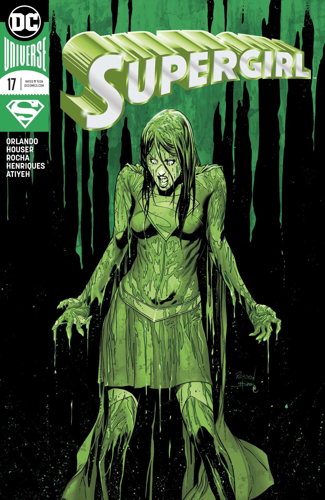 Read online Supergirl (2016) comic -  Issue #17 - 1