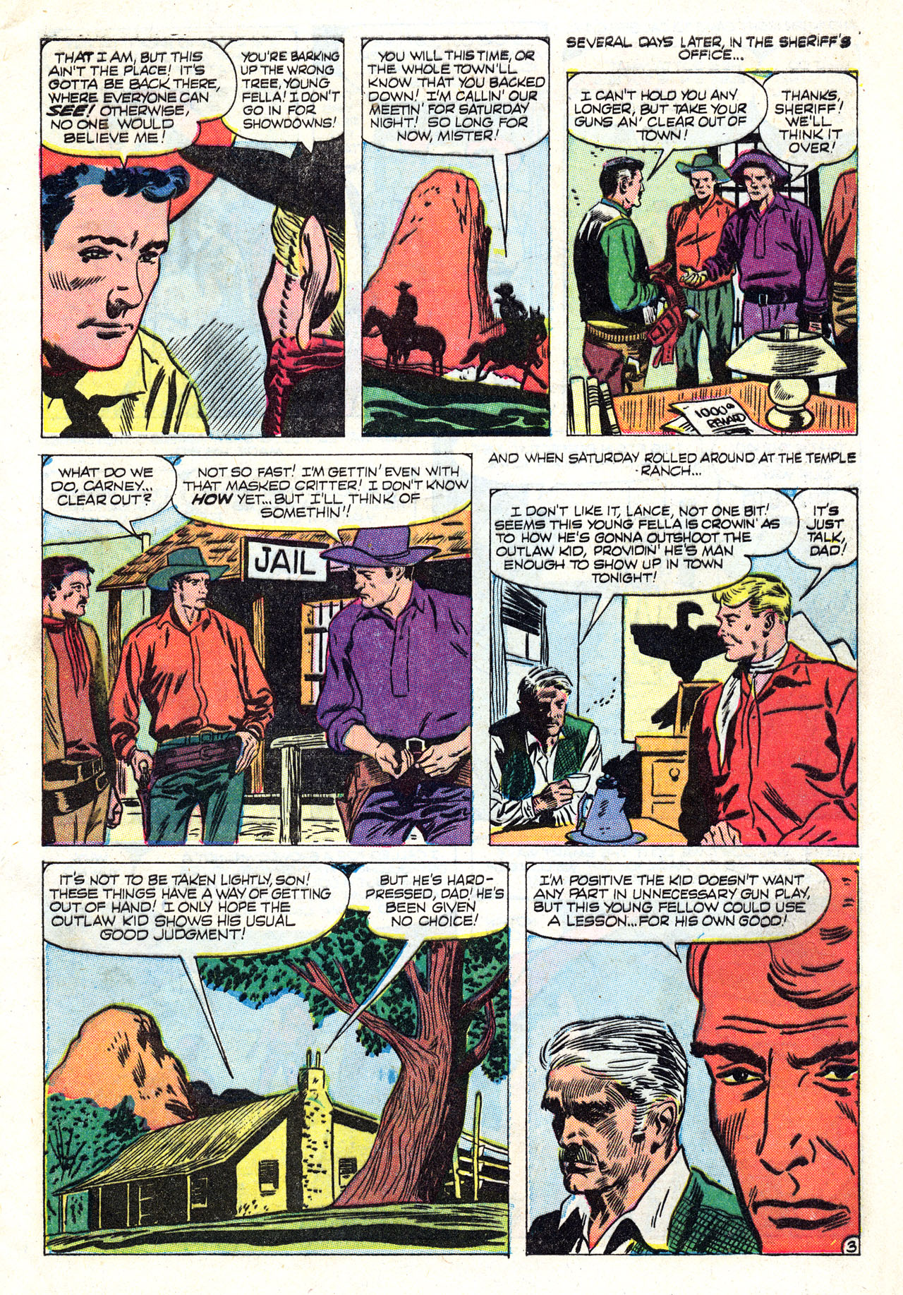 Read online The Outlaw Kid (1954) comic -  Issue #14 - 5