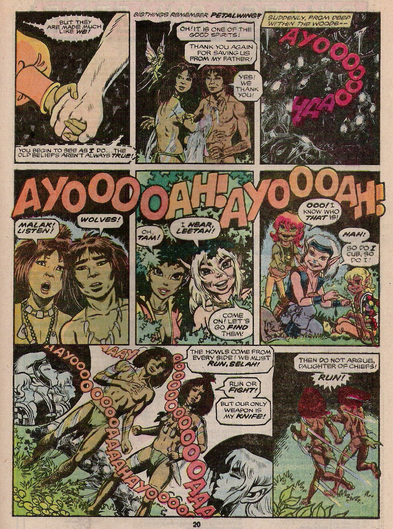 Read online ElfQuest comic -  Issue #16 - 21