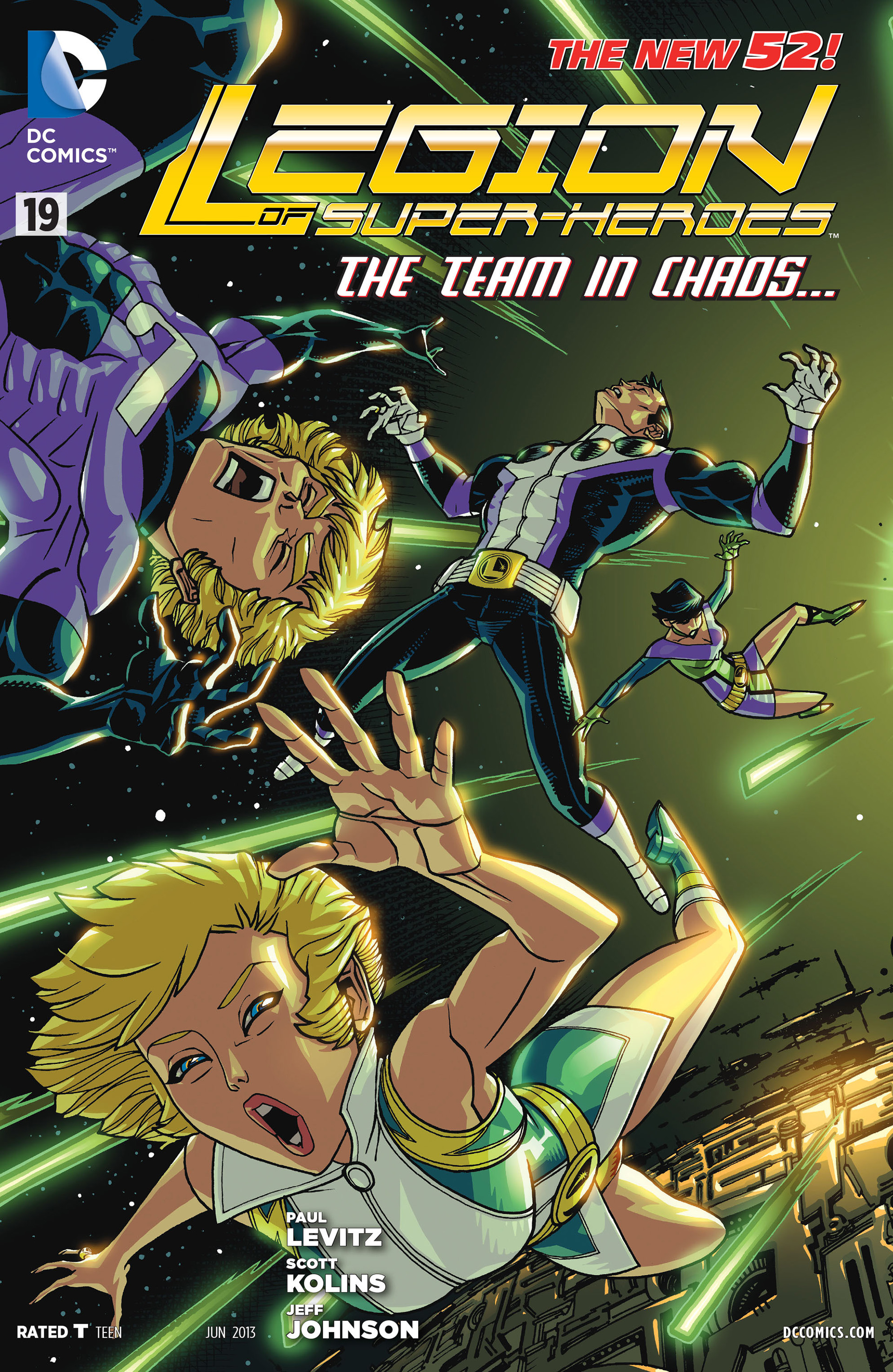 Read online Legion of Super-Heroes (2011) comic -  Issue #19 - 1
