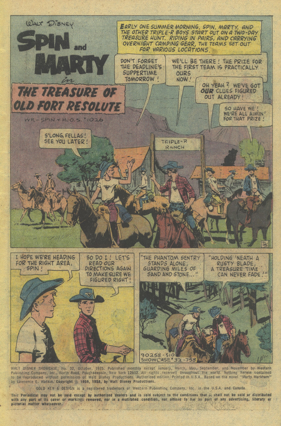 Read online Walt Disney Showcase (1970) comic -  Issue #32 - 3