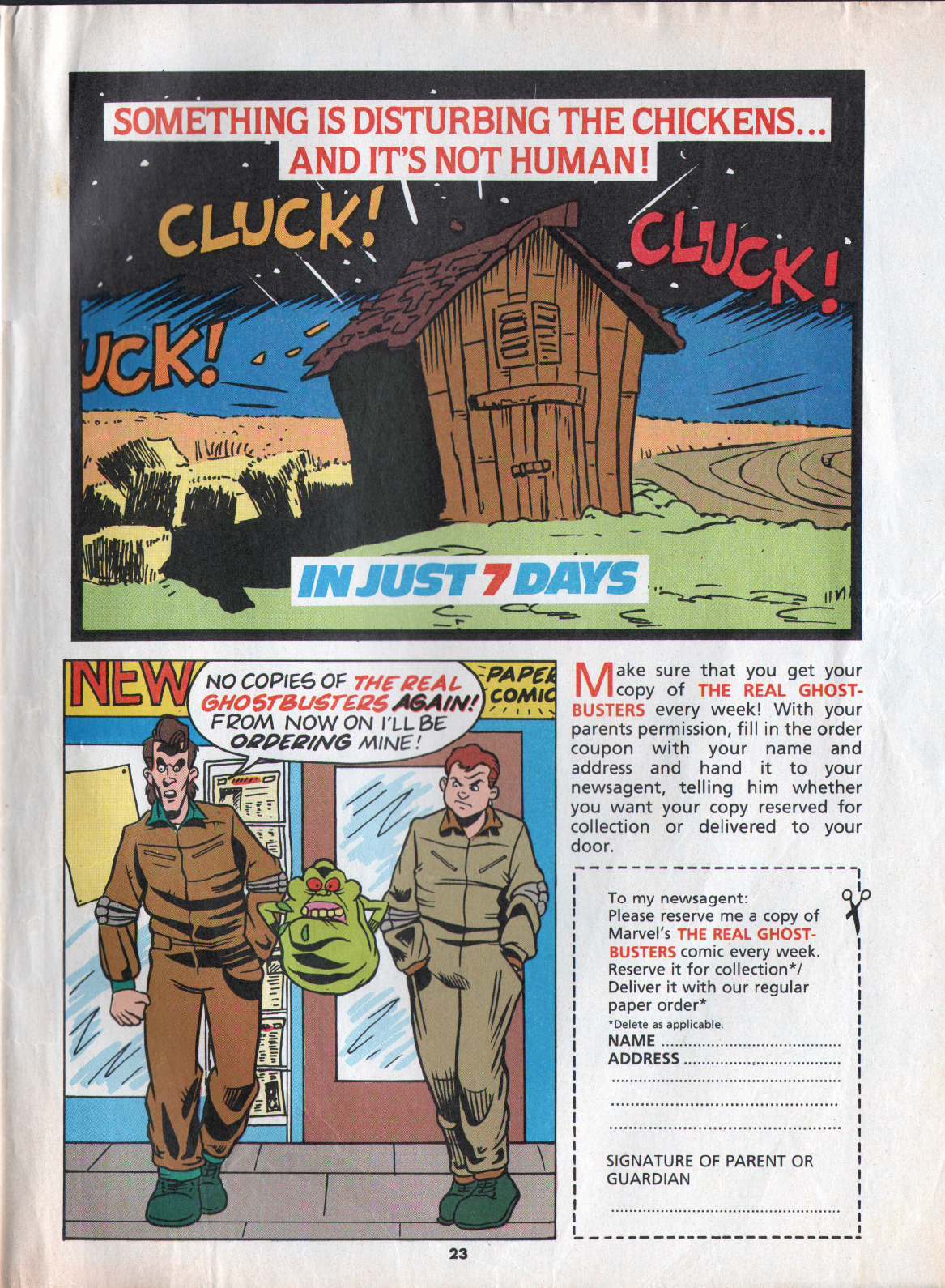 Read online The Real Ghostbusters comic -  Issue #84 - 23