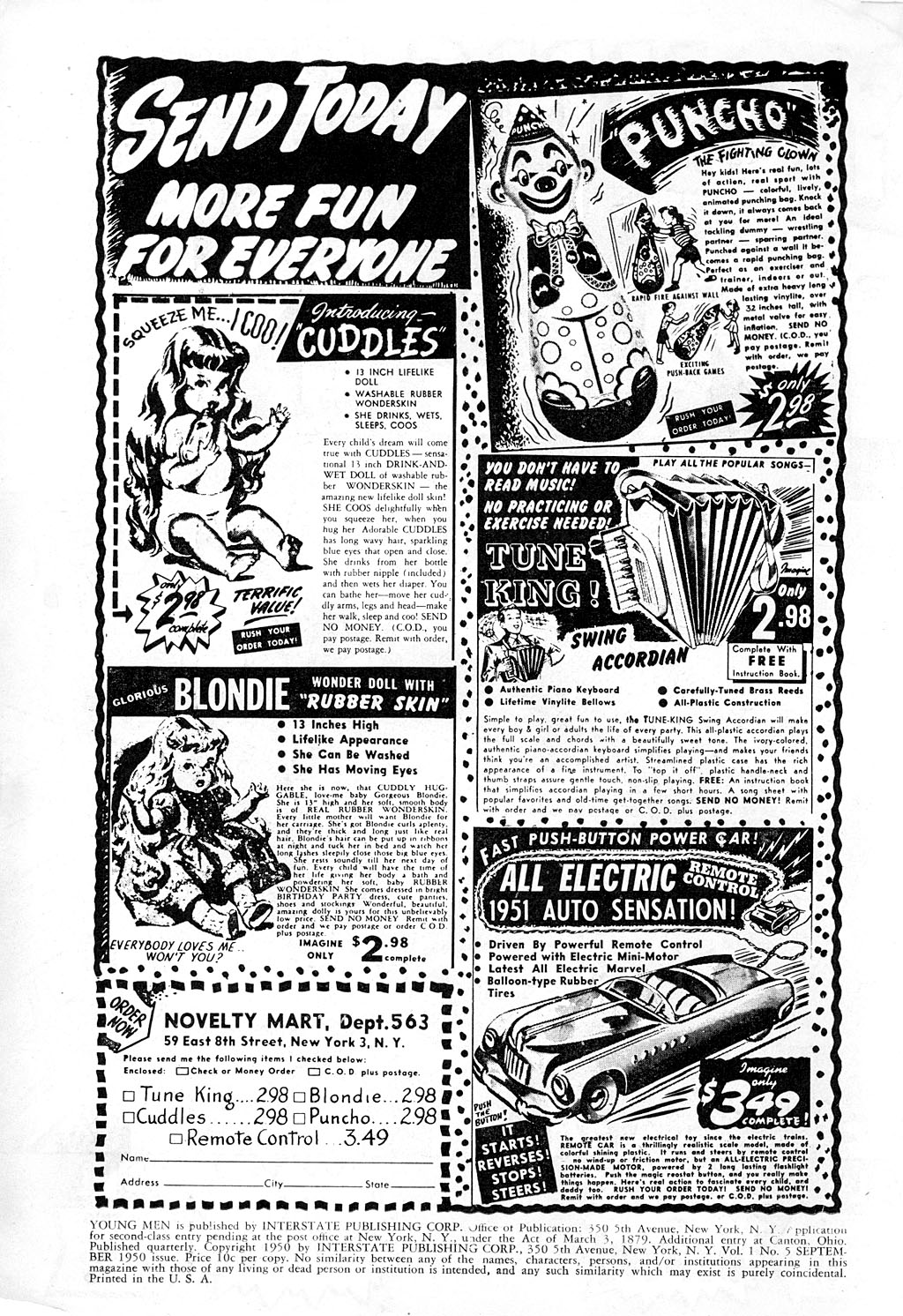 Read online Young Men comic -  Issue #5 - 2