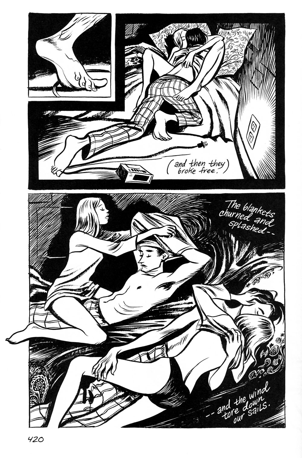 Read online Blankets comic -  Issue #3 - 44