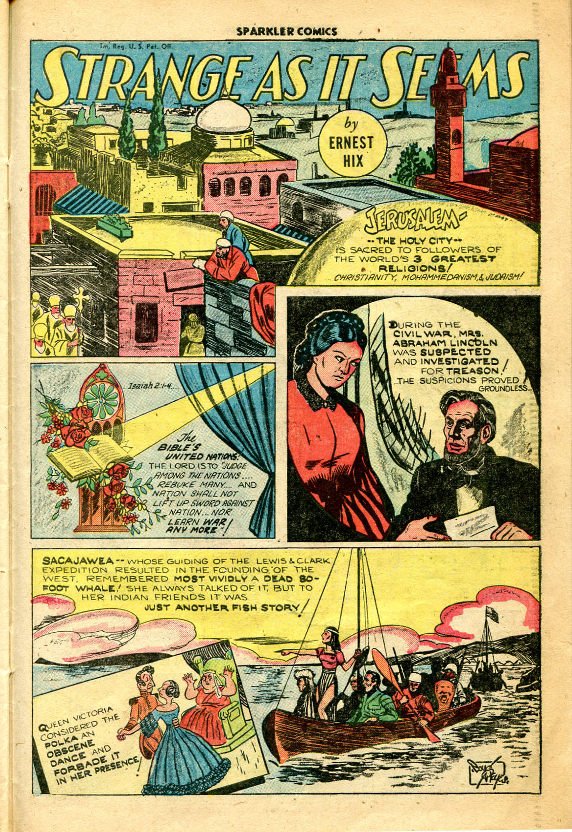 Read online Sparkler Comics comic -  Issue #82 - 39