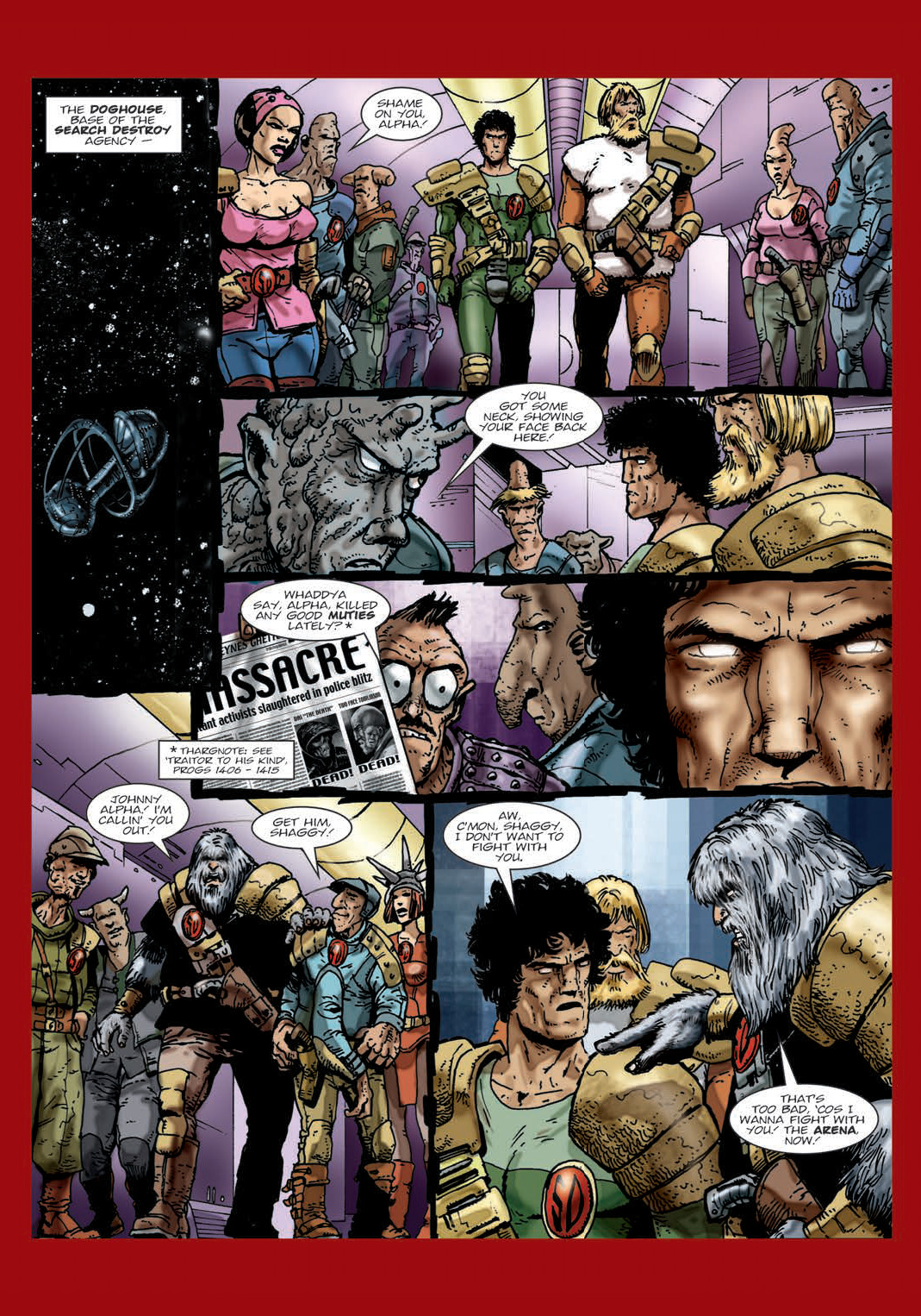 Read online Strontium Dog: Traitor To His Kind comic -  Issue # TPB (Part 2) - 4
