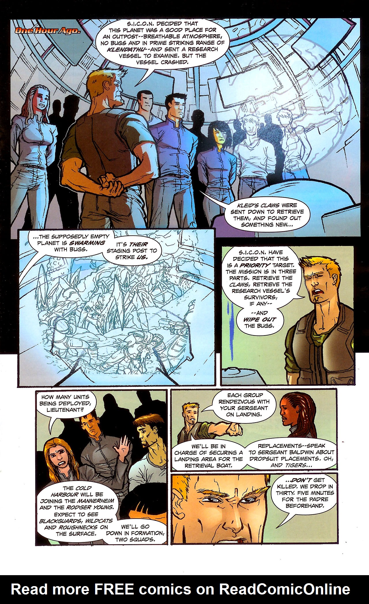 Read online Starship Troopers (2007) comic -  Issue #1 - 15