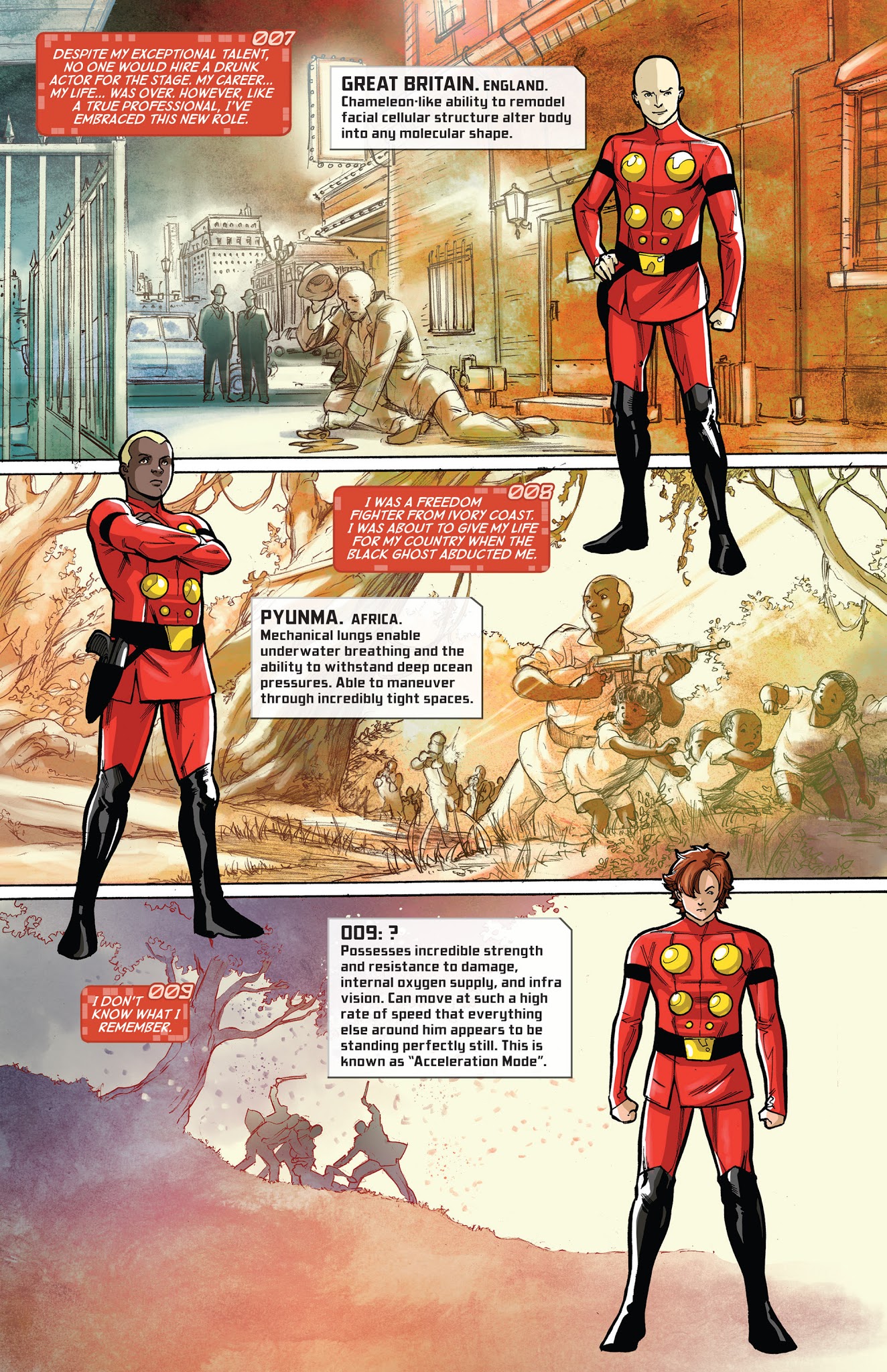 Read online Cyborg 009 comic -  Issue #1 - 8
