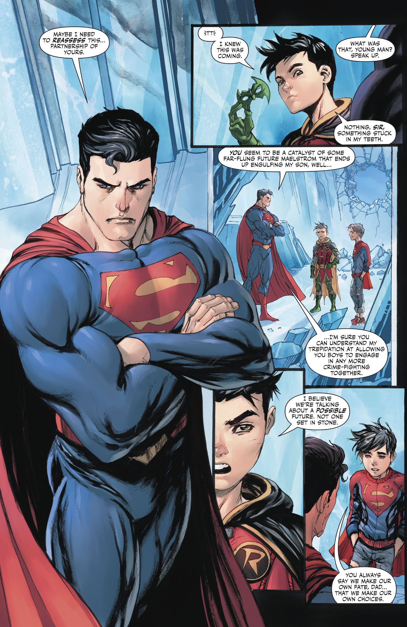 Read online Super Sons comic -  Issue #12 - 13