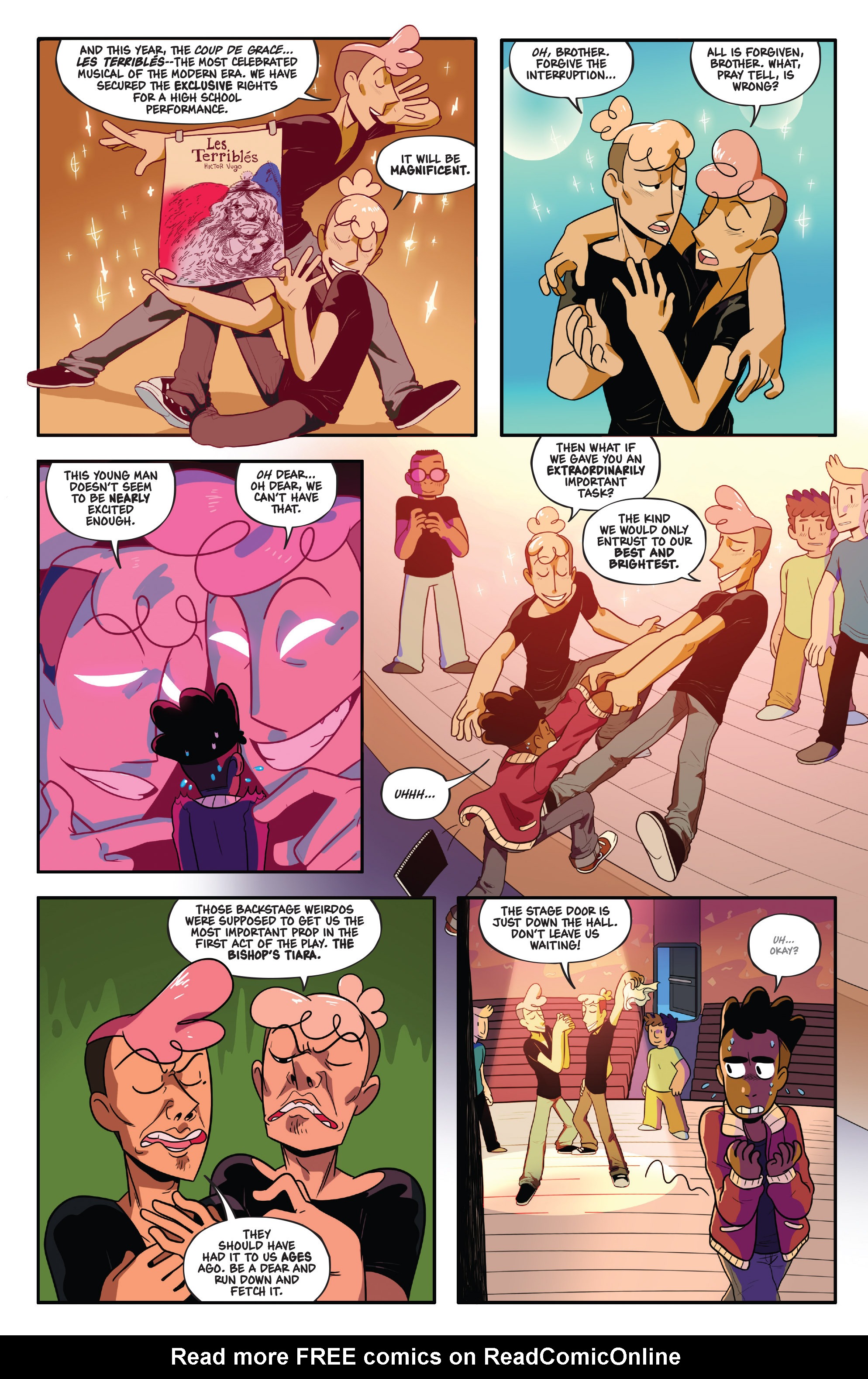Read online The Backstagers comic -  Issue #1 - 7