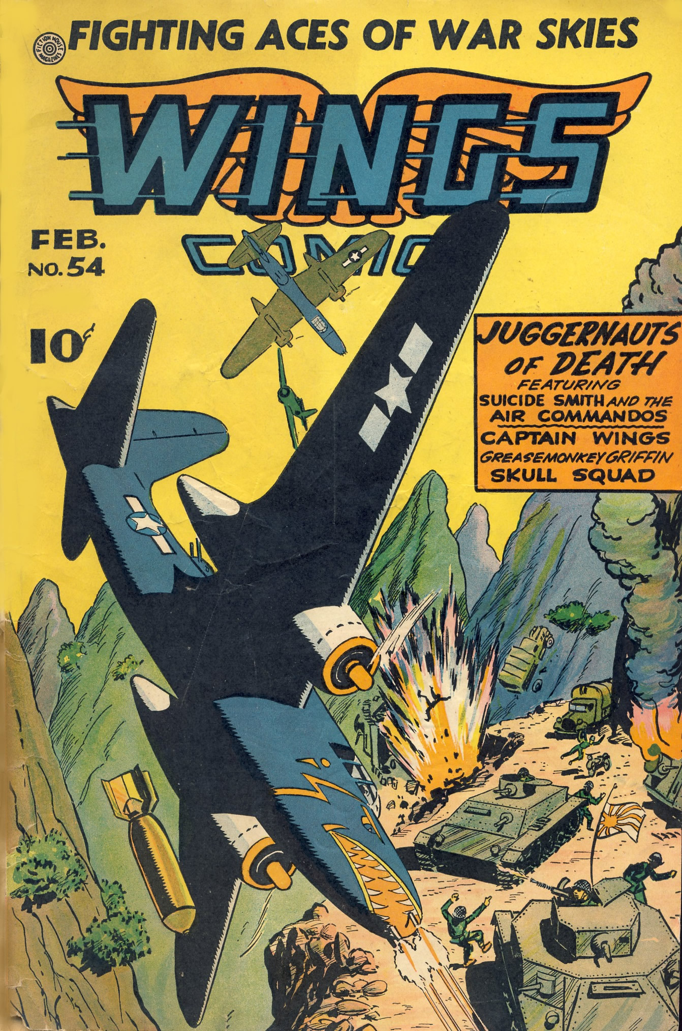 Read online Wings Comics comic -  Issue #54 - 1