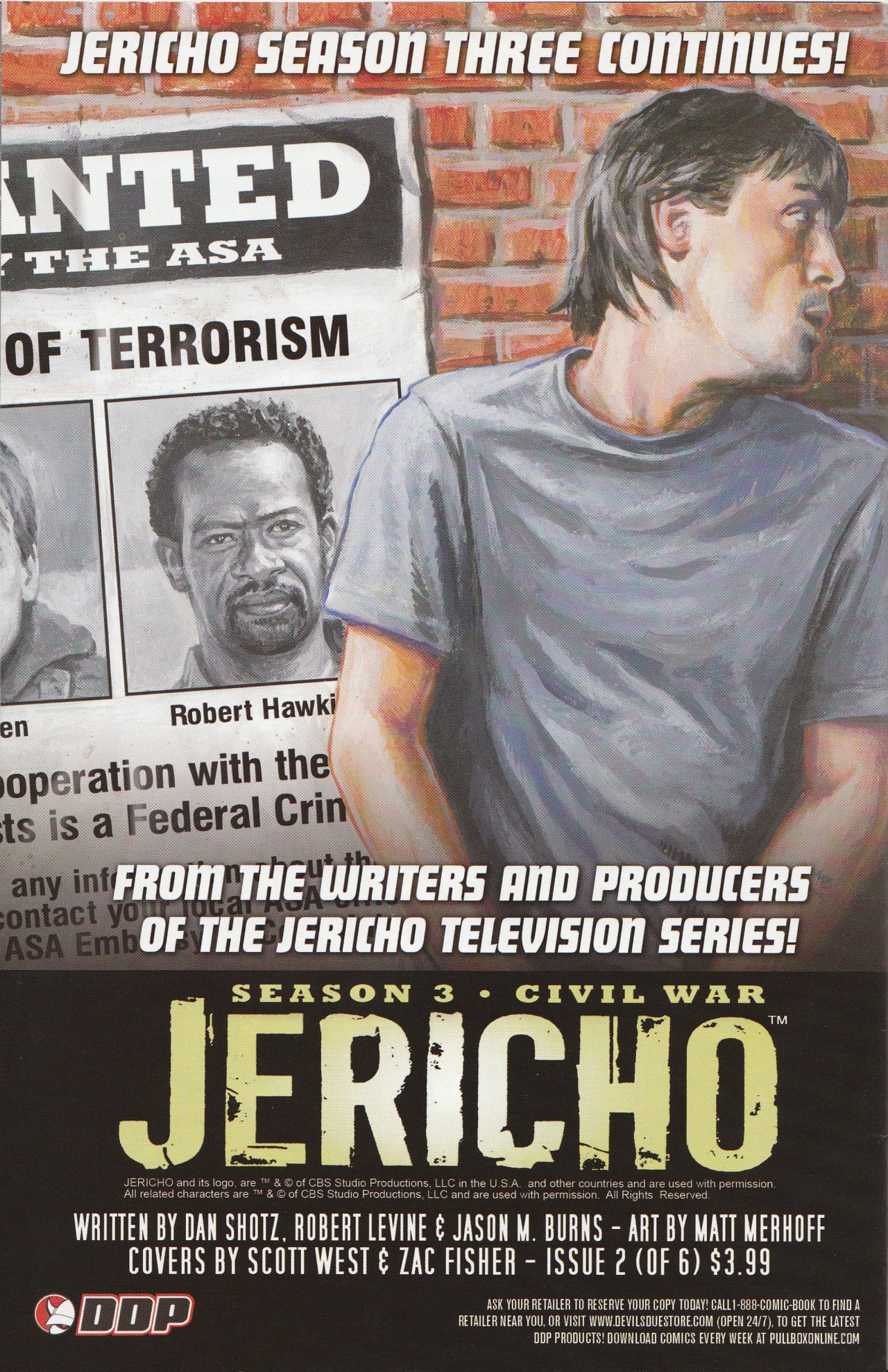 Read online Jericho comic -  Issue #1 - 30