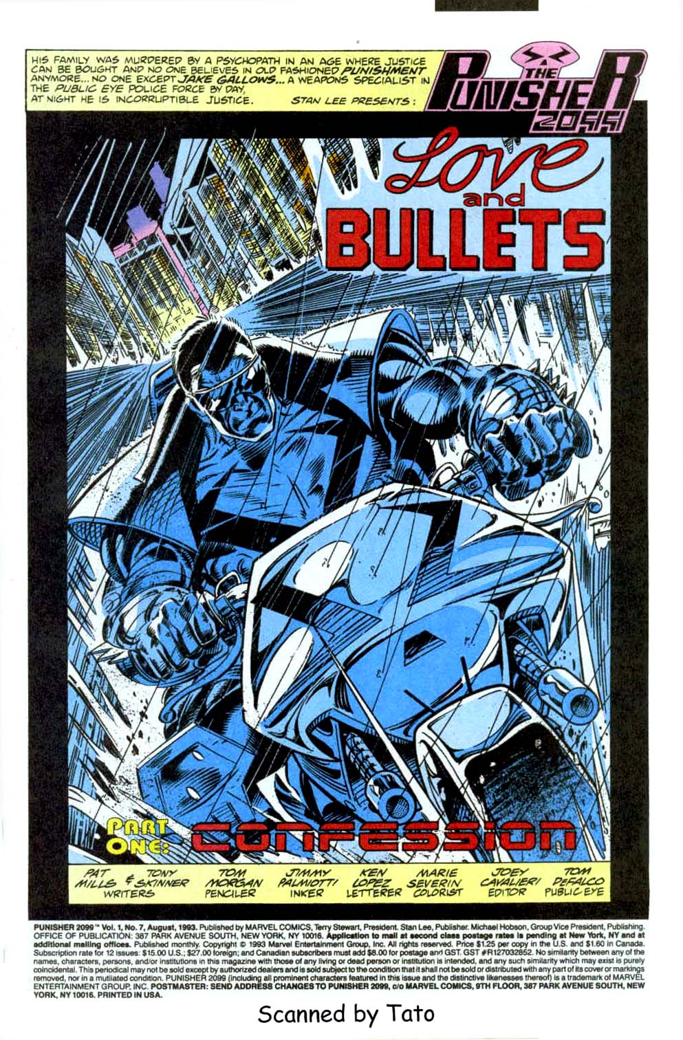 Read online Punisher 2099 comic -  Issue #7 - 2