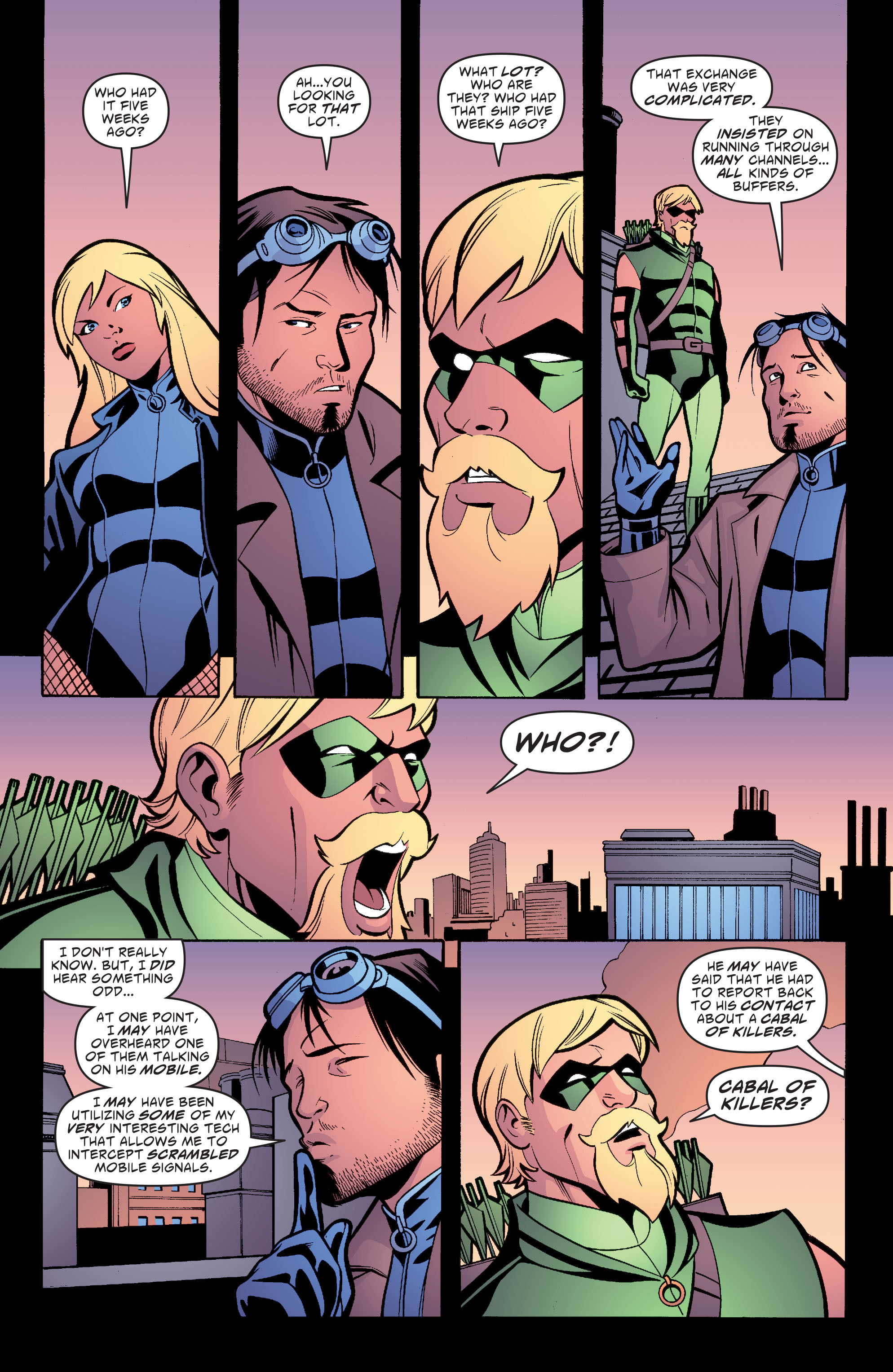 Read online Green Arrow/Black Canary comic -  Issue #7 - 22