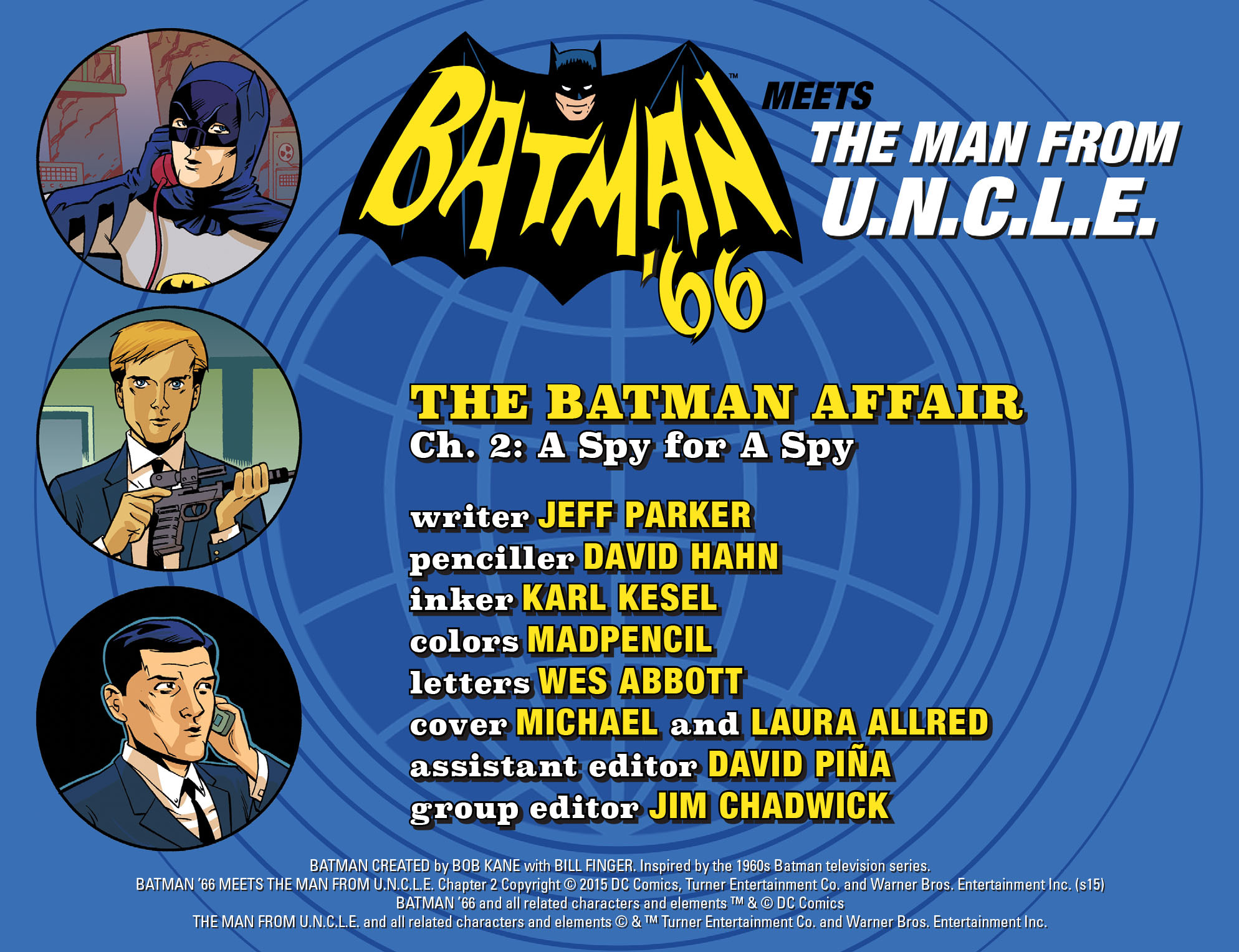Read online Batman '66 Meets the Man from U.N.C.L.E. comic -  Issue #2 - 3