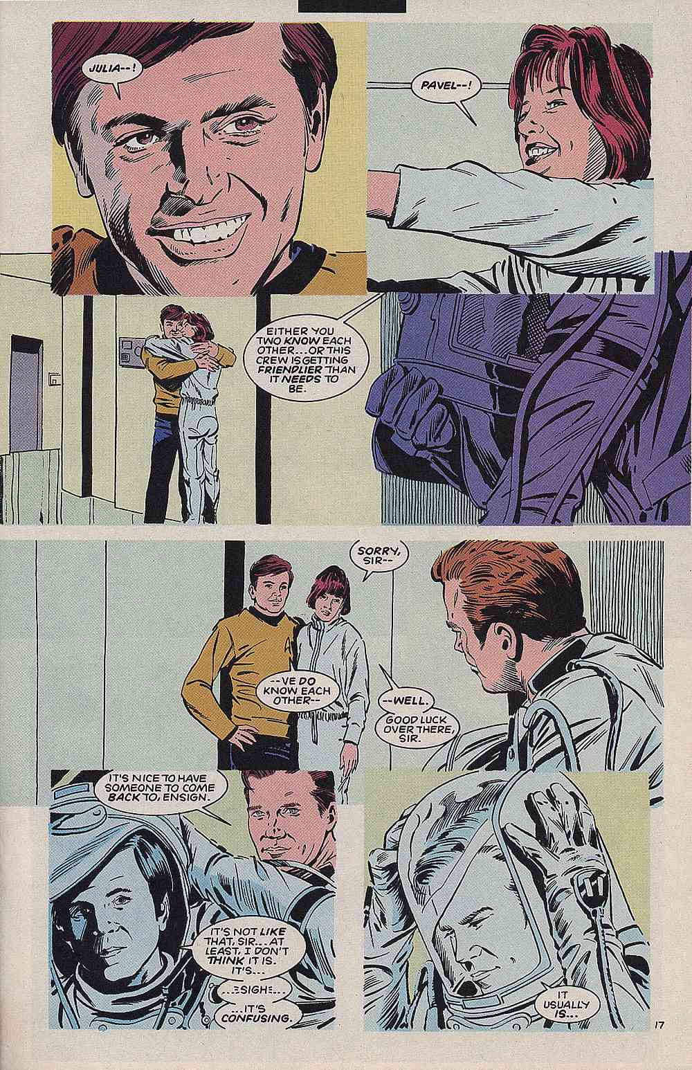 Read online Star Trek (1989) comic -  Issue #60 - 18