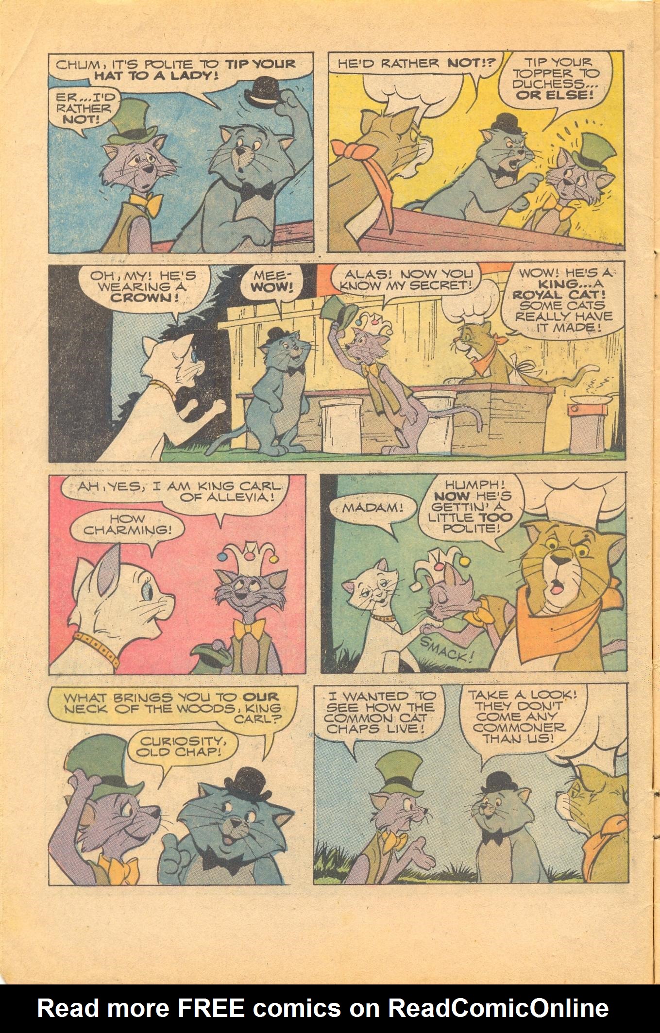 Read online O'Malley and the Alley Cats comic -  Issue #6 - 6