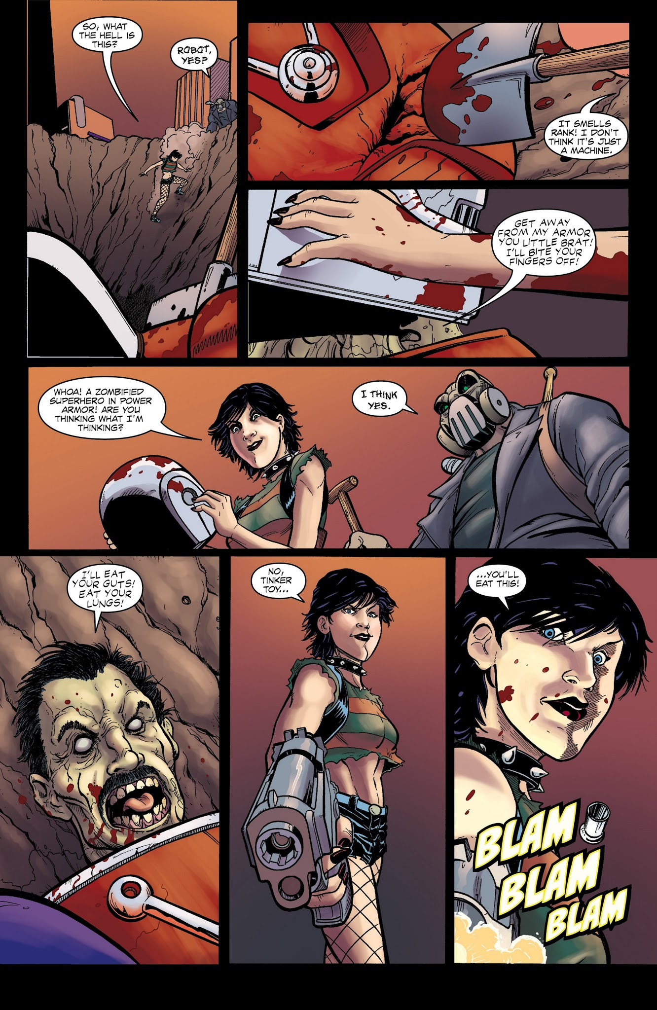 Read online Hack/Slash Omnibus comic -  Issue # TPB 3 - 396