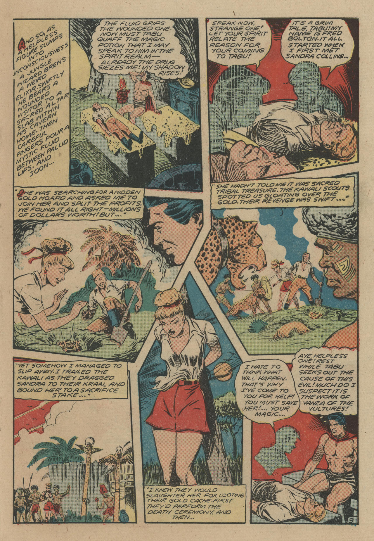 Read online Jungle Comics comic -  Issue #106 - 47
