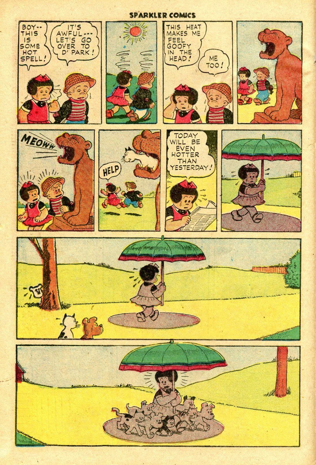 Read online Sparkler Comics comic -  Issue #44 - 16