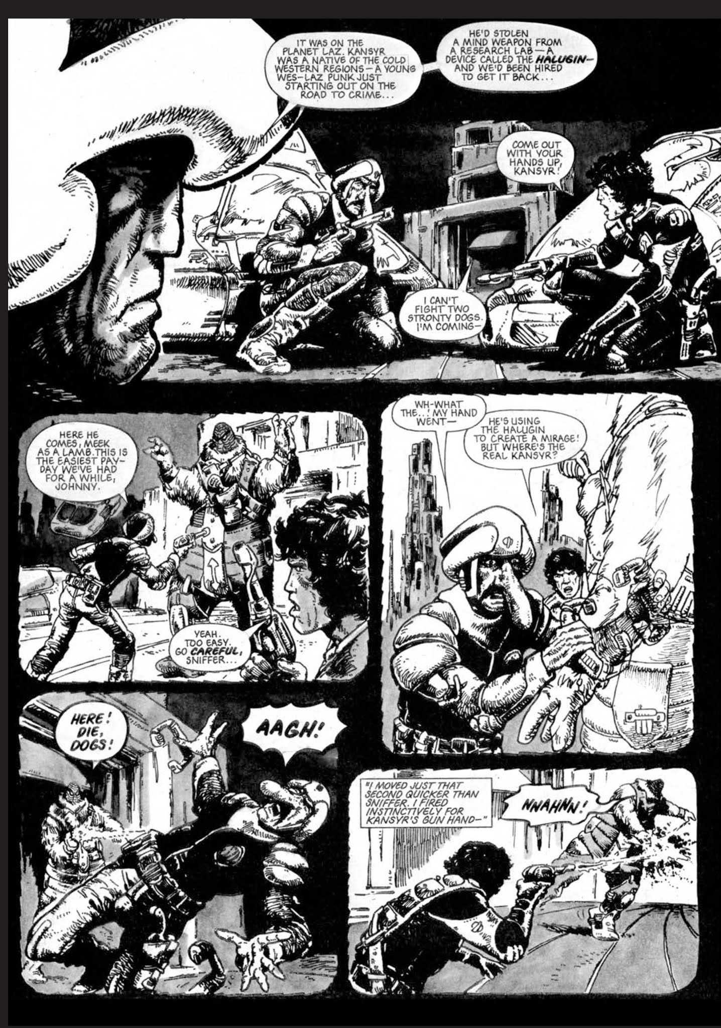 Read online Strontium Dog: Search/Destroy Agency Files comic -  Issue # TPB 1 (Part 1) - 34