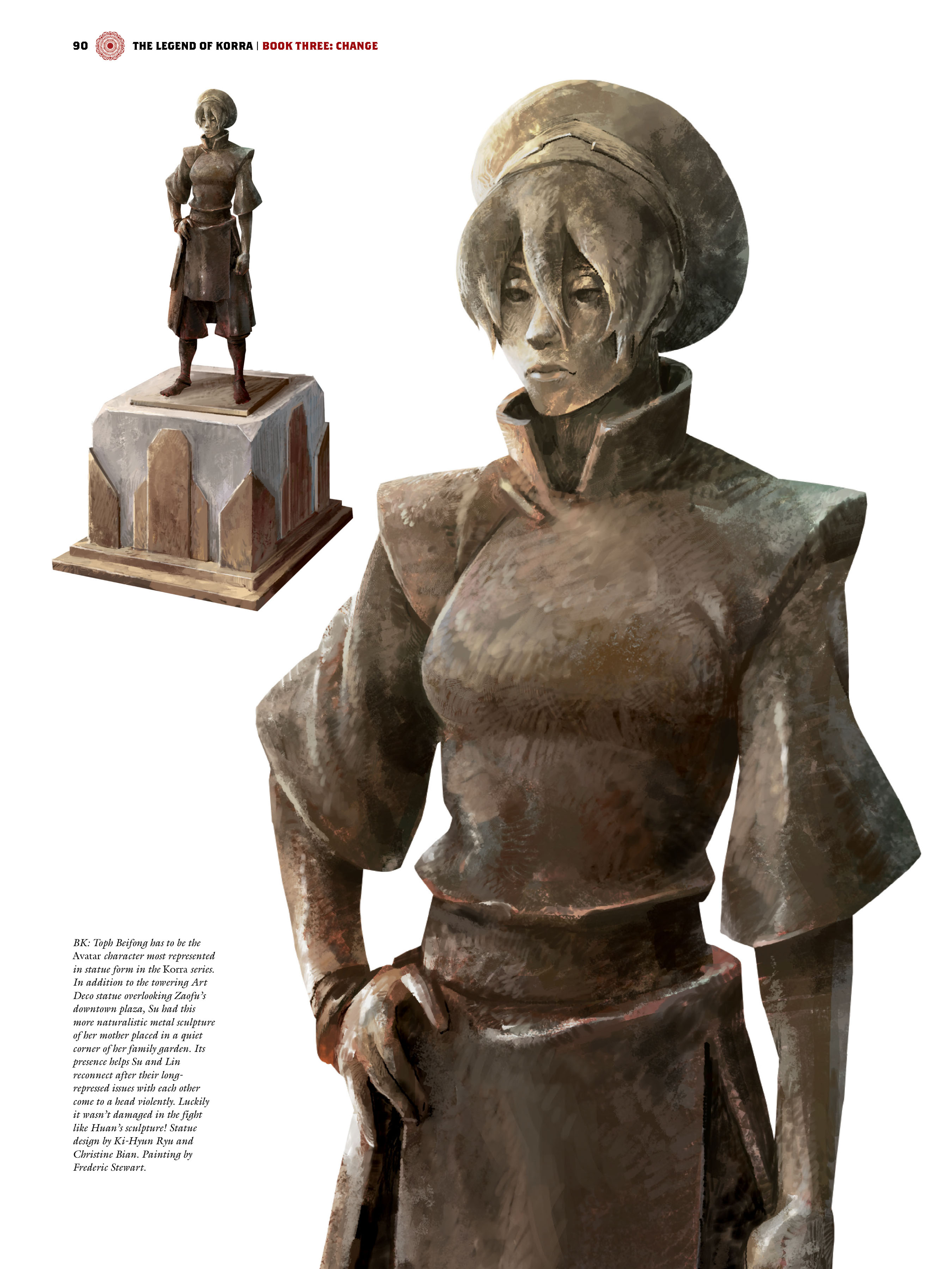 Read online The Legend of Korra: The Art of the Animated Series comic -  Issue # TPB 3 - 91