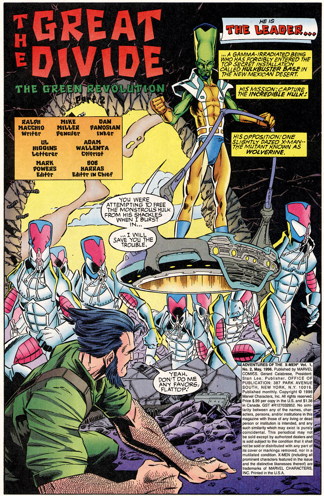 Read online The Adventures of the X-Men comic -  Issue #2 - 2