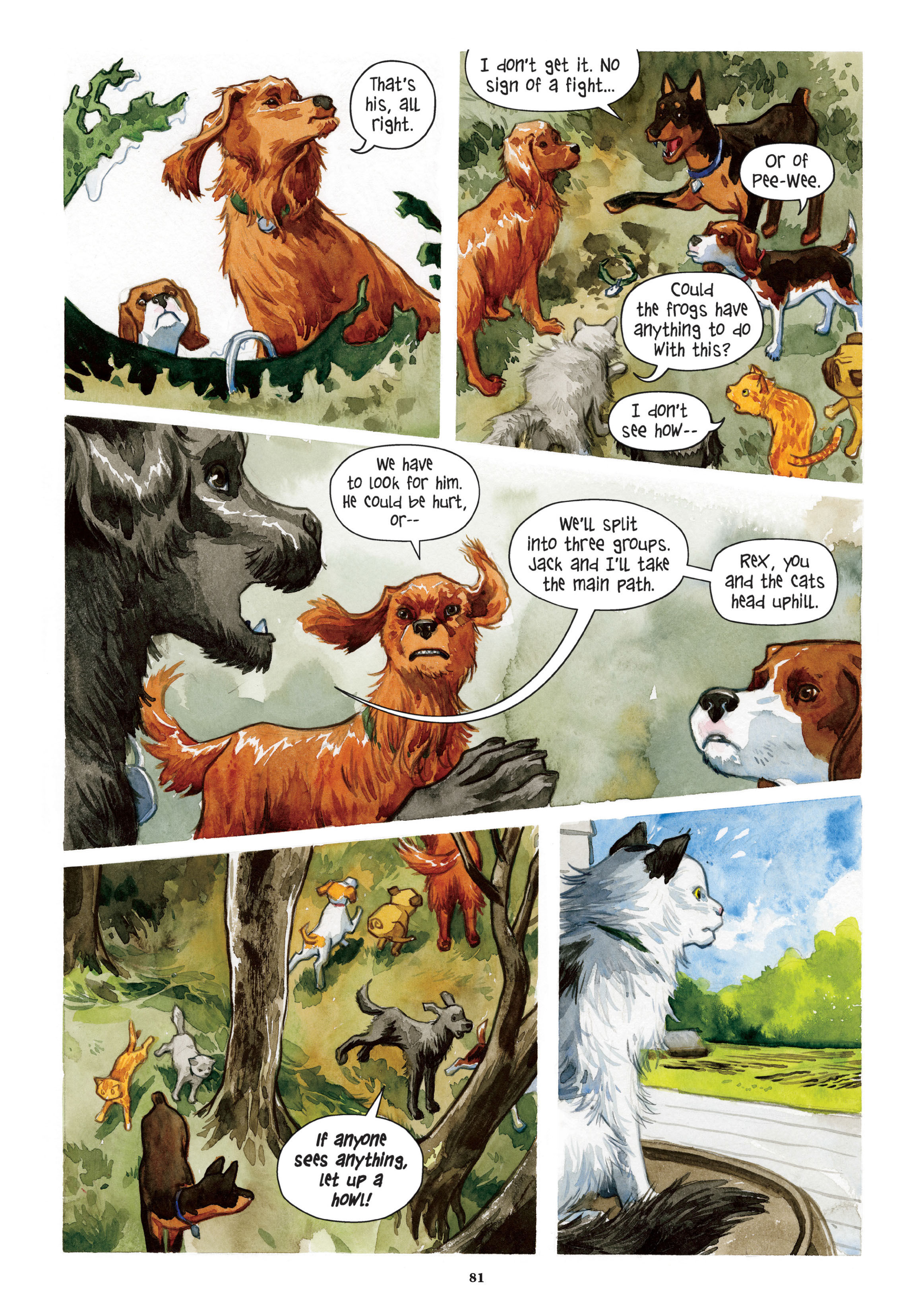 Read online Beasts of Burden: Animal Rites comic -  Issue # TPB - 77