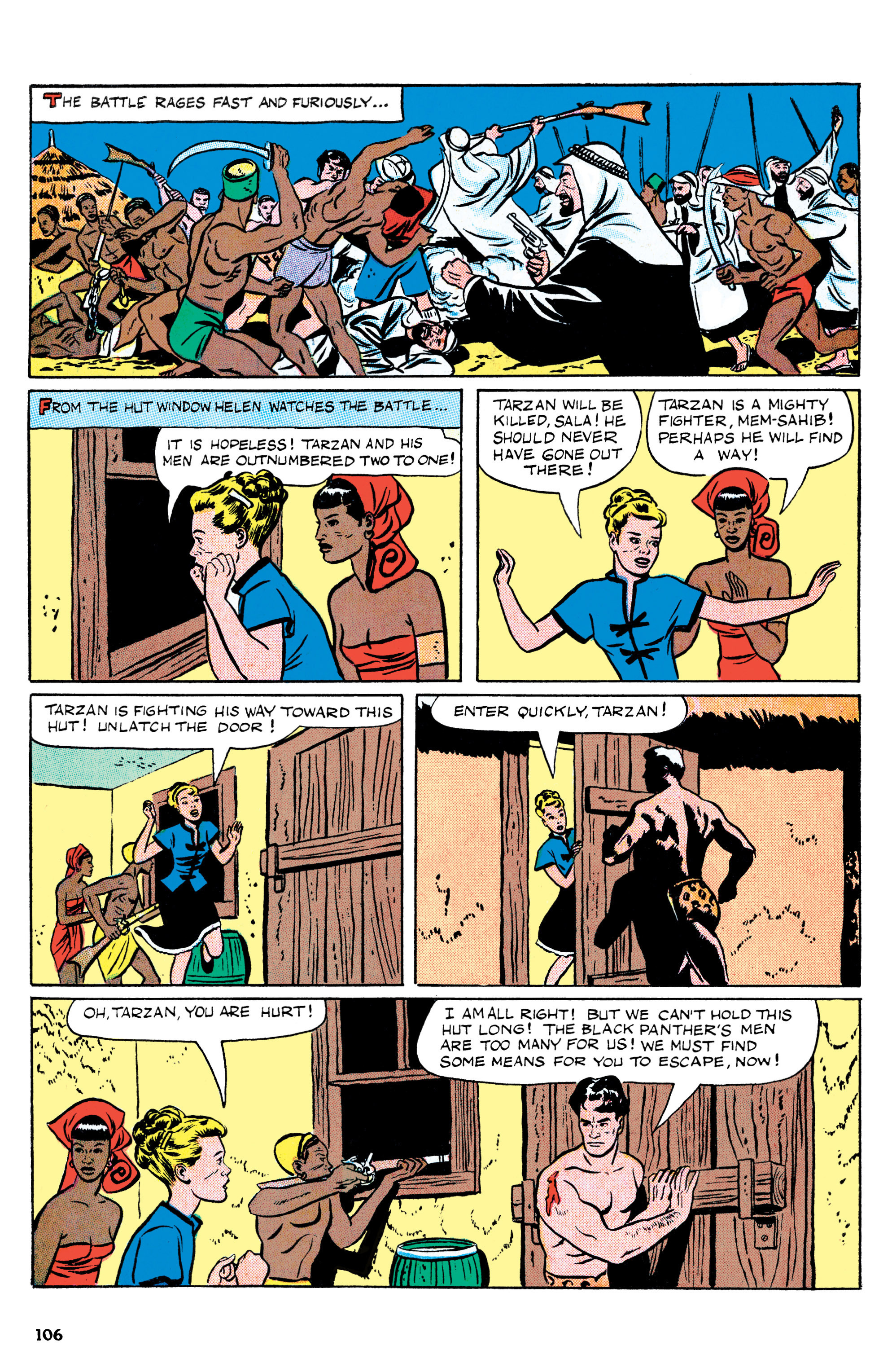 Read online Edgar Rice Burroughs Tarzan: The Jesse Marsh Years Omnibus comic -  Issue # TPB (Part 2) - 8