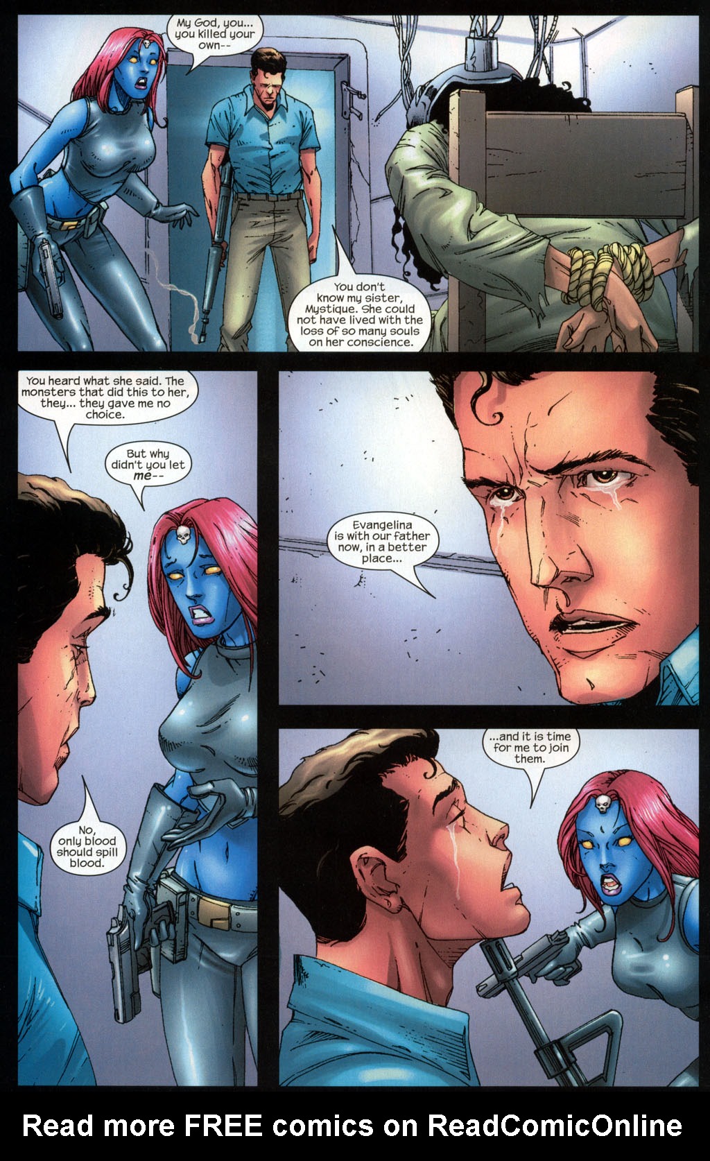 Read online Mystique comic -  Issue #6 - 7