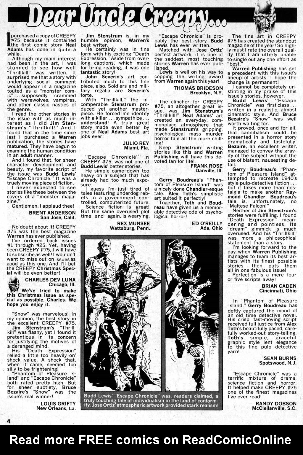 Read online Creepy (1964) comic -  Issue #77 - 4