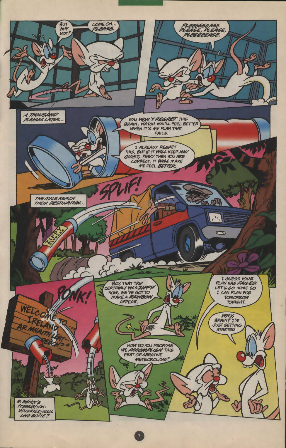 Read online Pinky and The Brain comic -  Issue #4 - 6