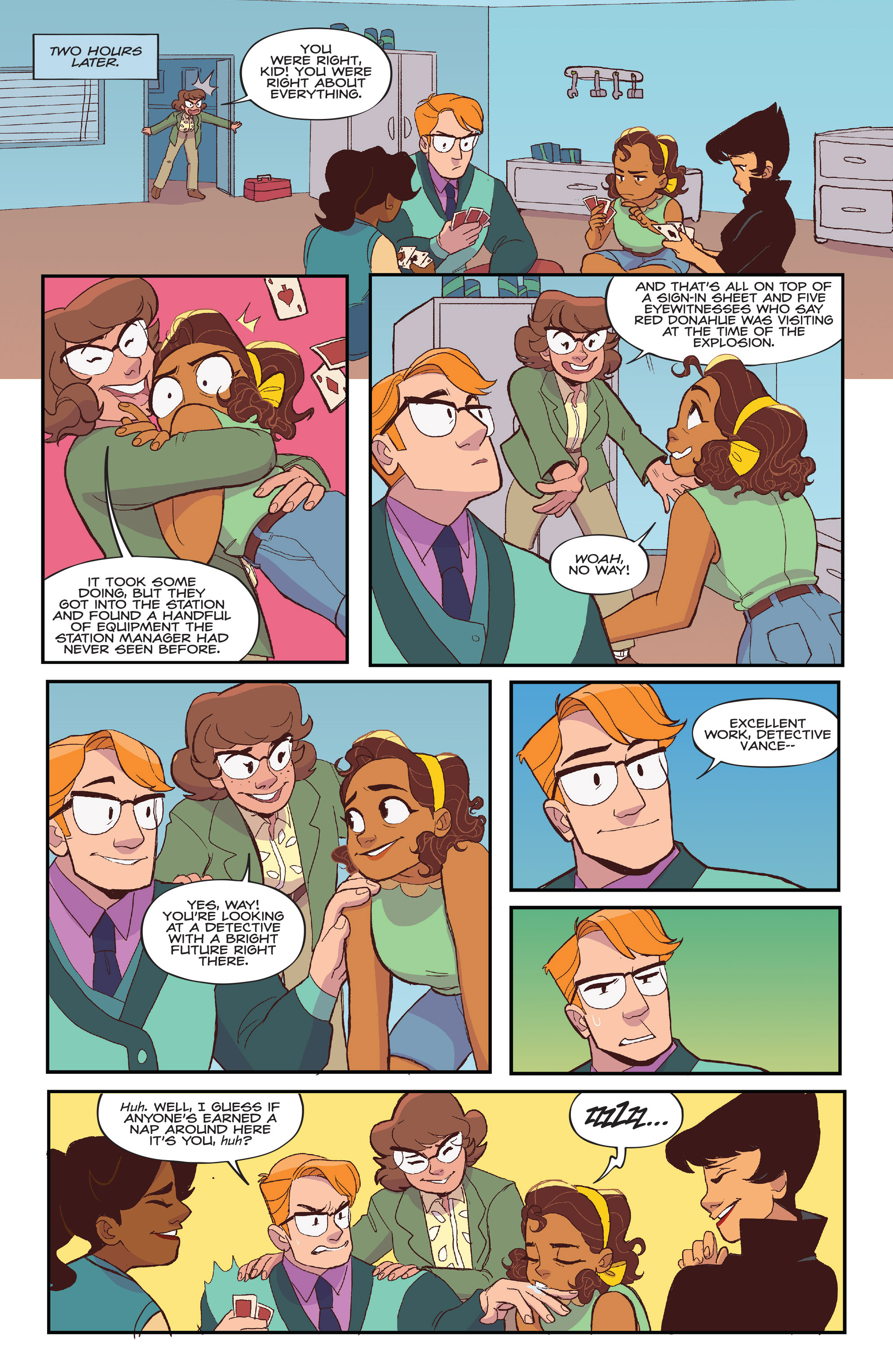 Read online Goldie Vance comic -  Issue #12 - 16