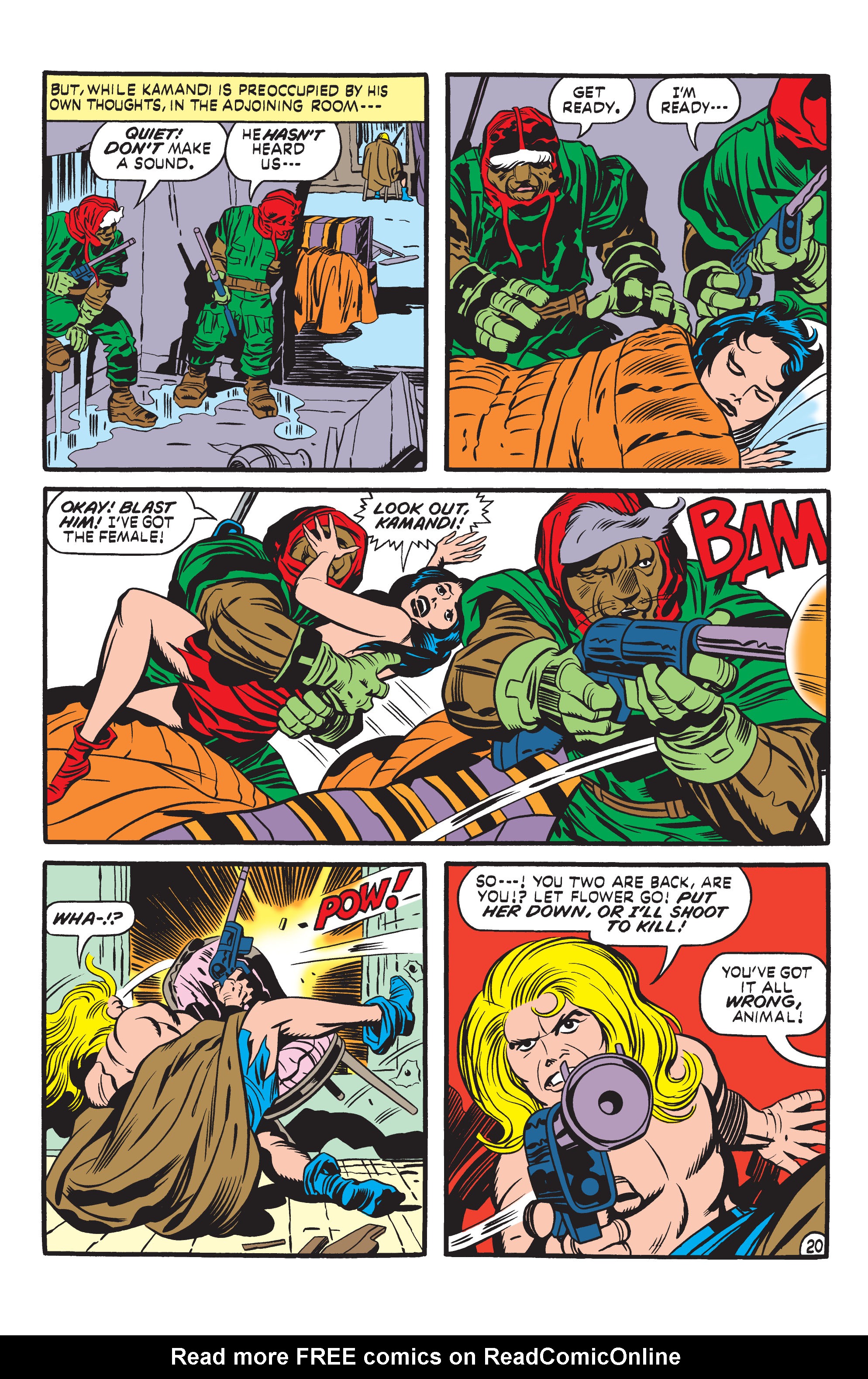 Read online Kamandi, The Last Boy On Earth comic -  Issue #6 - 20